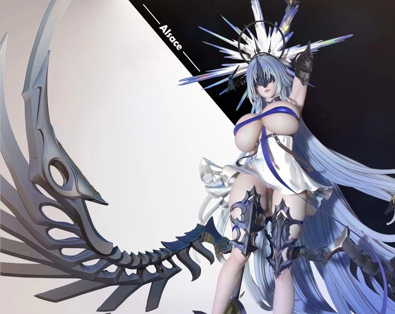 Azur Lane Alsace Cosplay Costume - Meteorite Studio Official | Perfect for Anime Conventions, Cosplay Events & Themed Parties