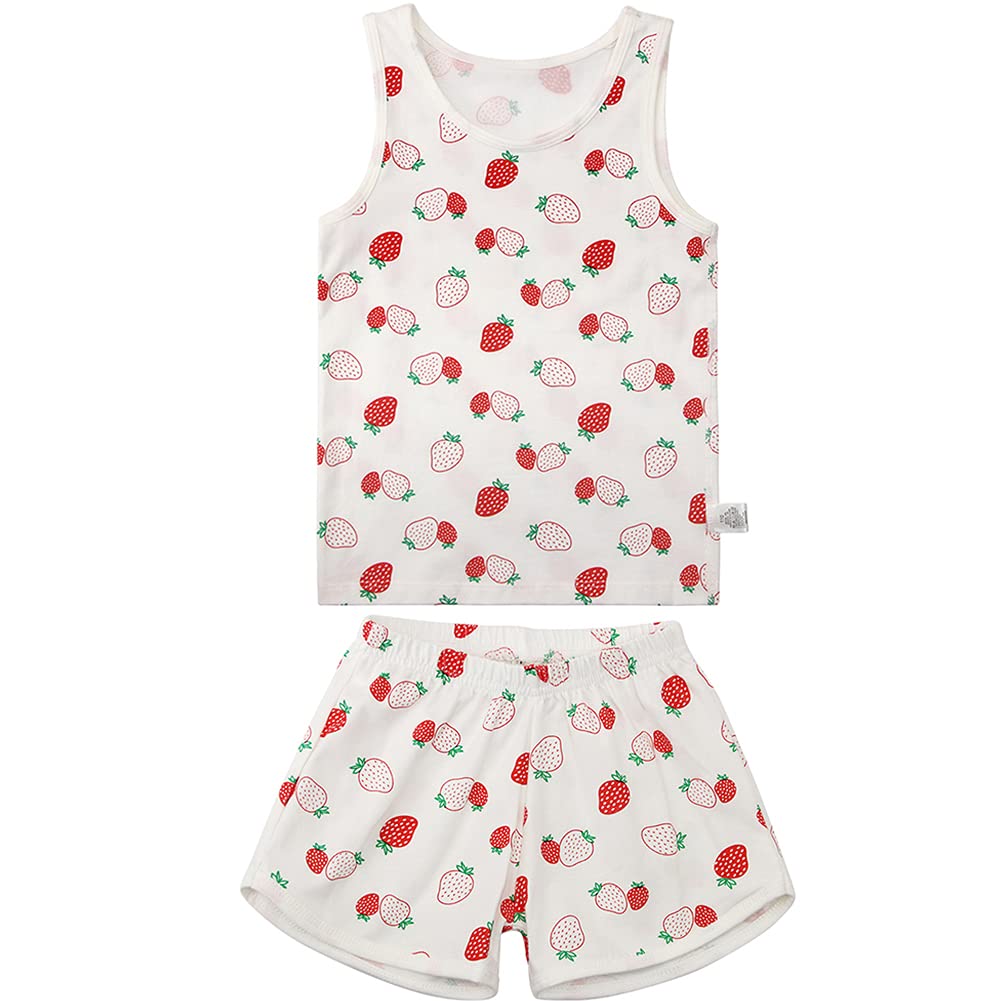 Toddler Girls Sleeveless Tank Tops - Cute Summer Baby Clothes for Playtime, Beach & Outdoor Activities