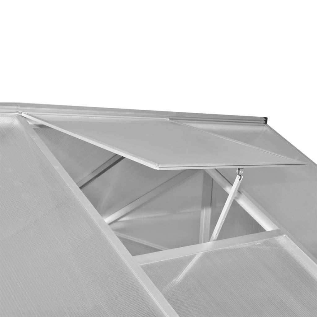 Premium Outdoor Garden Greenhouse with Vents & Drainage - 49.5ft² Reinforced Aluminum Frame for Growing Flowers & Plants | Perfect for Backyard Gardening, Urban Farming & Plant Enthusiasts (Fast Delivery)