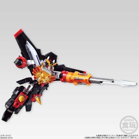 Bandai Shokugan Super MiniPla King of Braves GaoGaiGar Model Kit - Buildable Robot Toy for Collectors & Anime Fans - Perfect for Display, Gifts & Action Figure Play