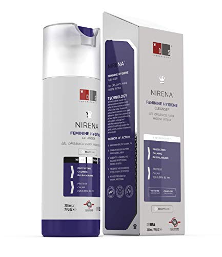 DS Laboratories Nirena pH Balanced Feminine Wash for Women - Gentle Intimate Cleanser with pH Balance (7 fl oz) | Daily Feminine Hygiene Care, Post-Workout Refresh & Travel-Friendly Solution