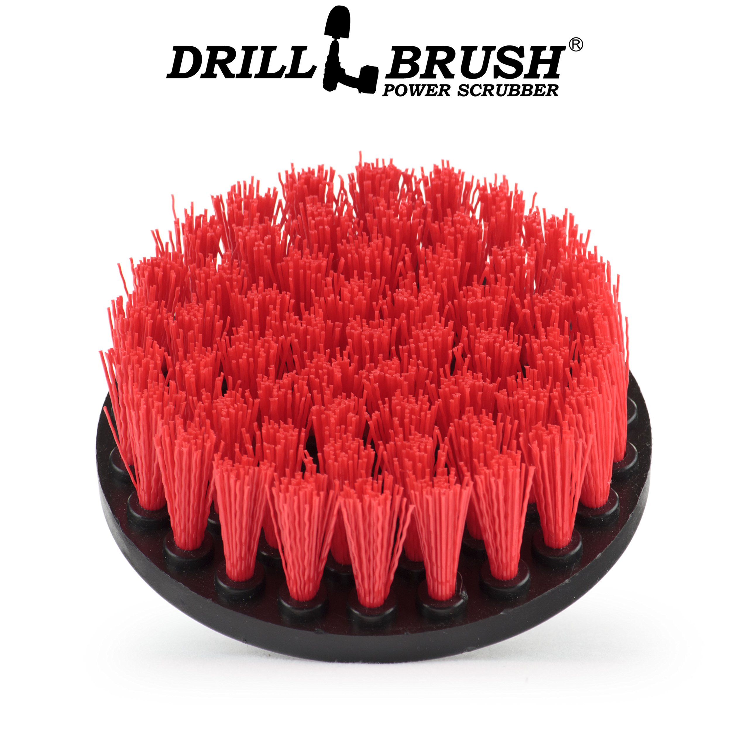 Outdoor Cleaning Brush for Patio, Deck & Garden Statues