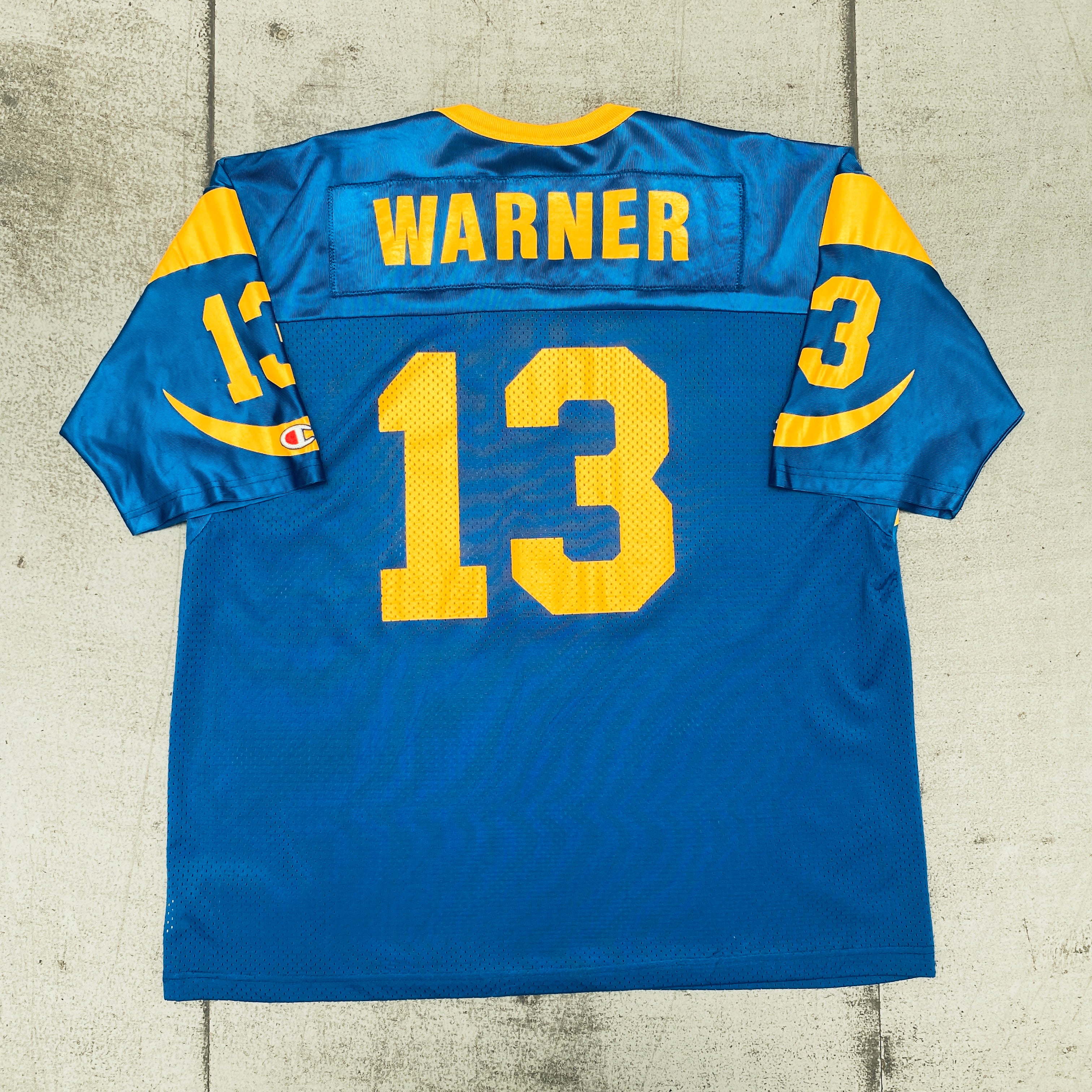 St. Louis Rams Kurt Warner 1999/00 Jersey XL/XXL - NFL Vintage Football Fan Gear for Game Day & Collectors