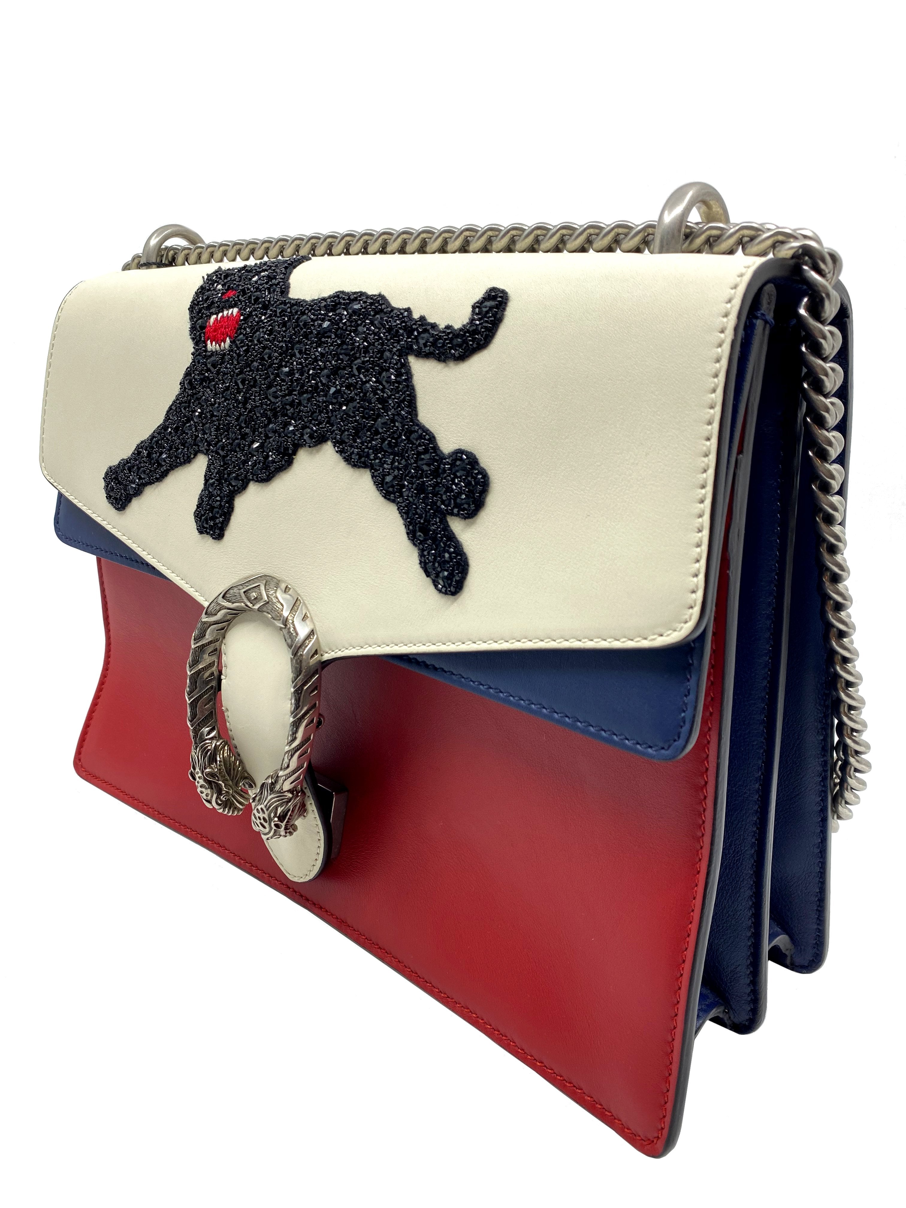 Gucci Dionysus Medium Sequin Panther Shoulder Bag for Women | Luxury Designer Handbag | Perfect for Parties, Weddings & Evening Events