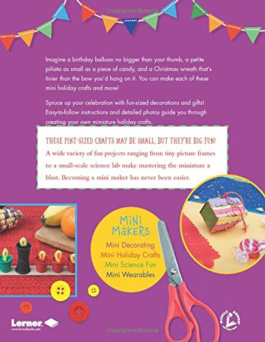 Mini Holiday Crafts for Kids - DIY Creative Arts & Crafts Kit for Christmas, Halloween, Easter - Fun Mini Makers Activity Set for Home, School & Party Decorations