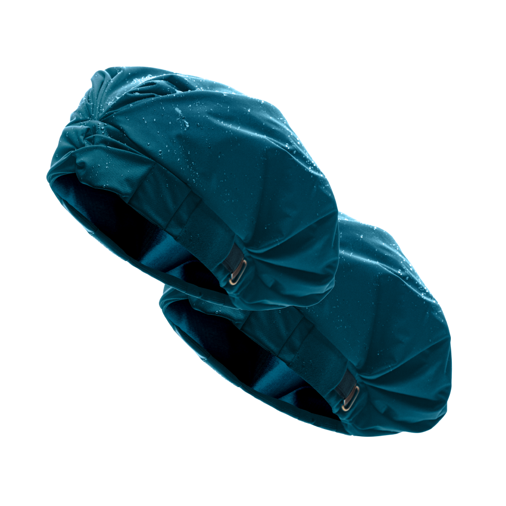 BOGO 50% Off - Hairbrella Satin Lined Shower Cap XL - Extra Large Waterproof Hair Protection for Bath & Shower - Perfect for Curly, Natural, or Long Hair Care
