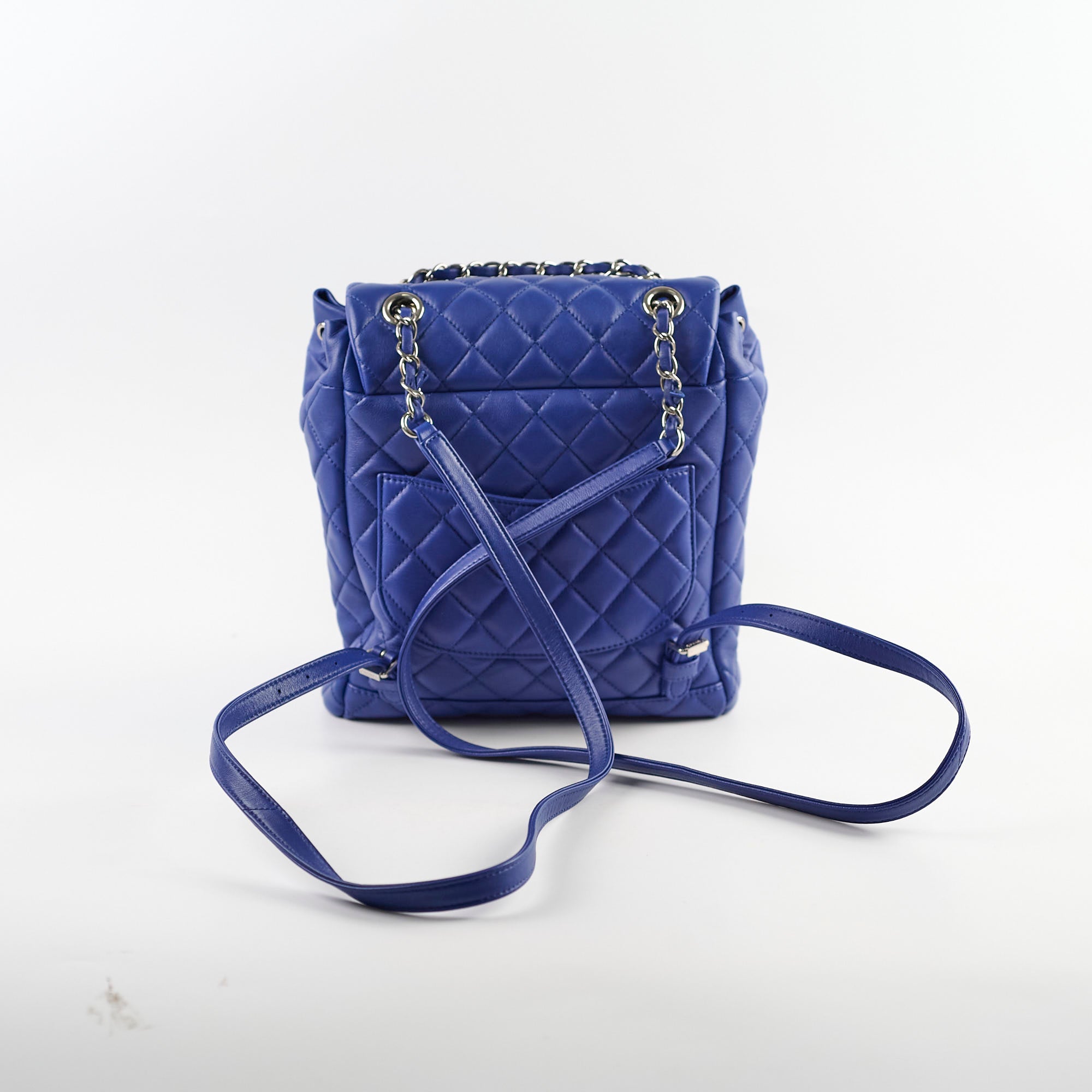 Chanel Royal Blue Lambskin Backpack (22 Series) - Luxury Designer Handbag for Women, Perfect for Travel, Work & Everyday Use