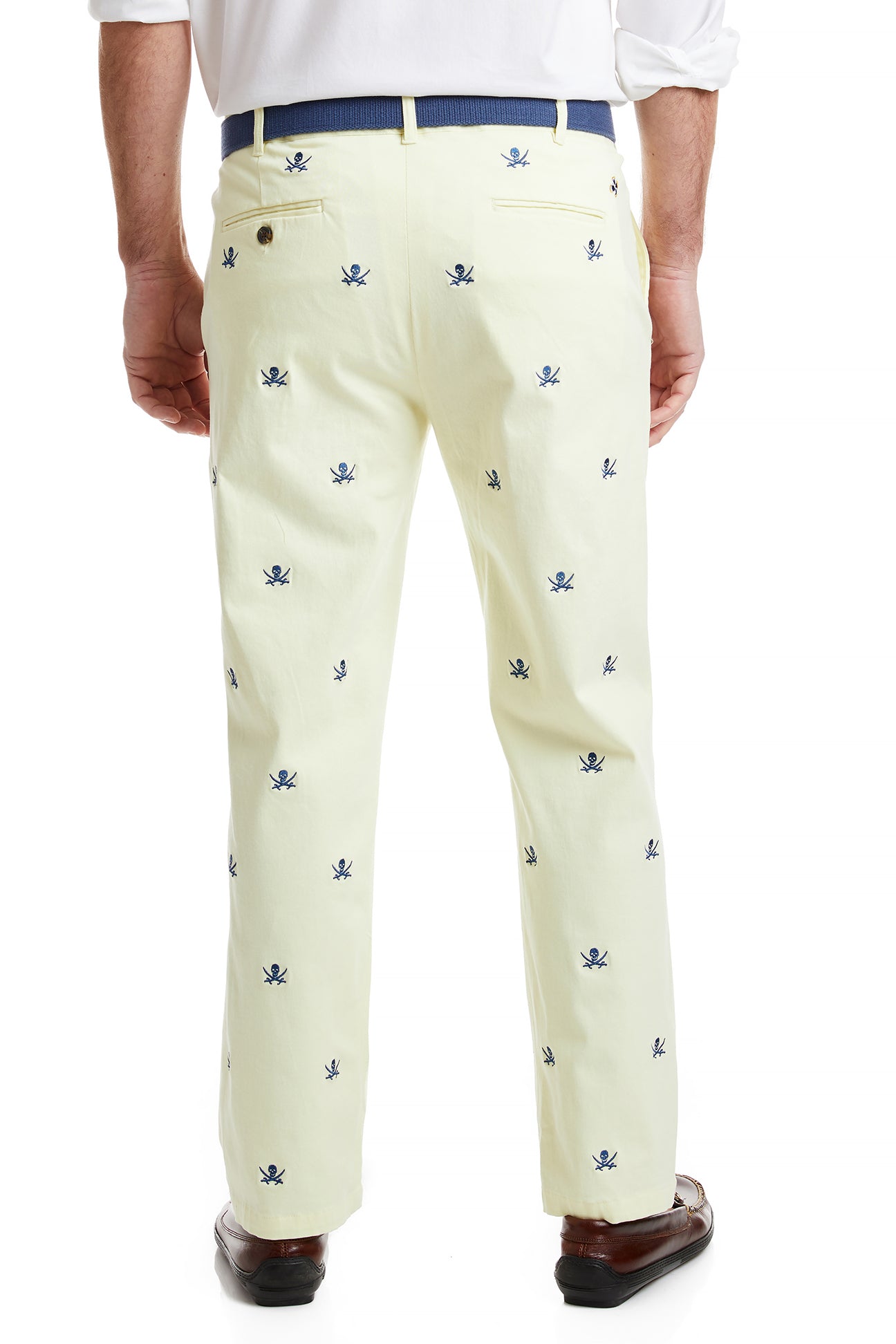 **Calico Jack Stretch Twill Harbor Pants in Neon Yellow - Comfortable & Stylish for Outdoor Adventures & Casual Wear**