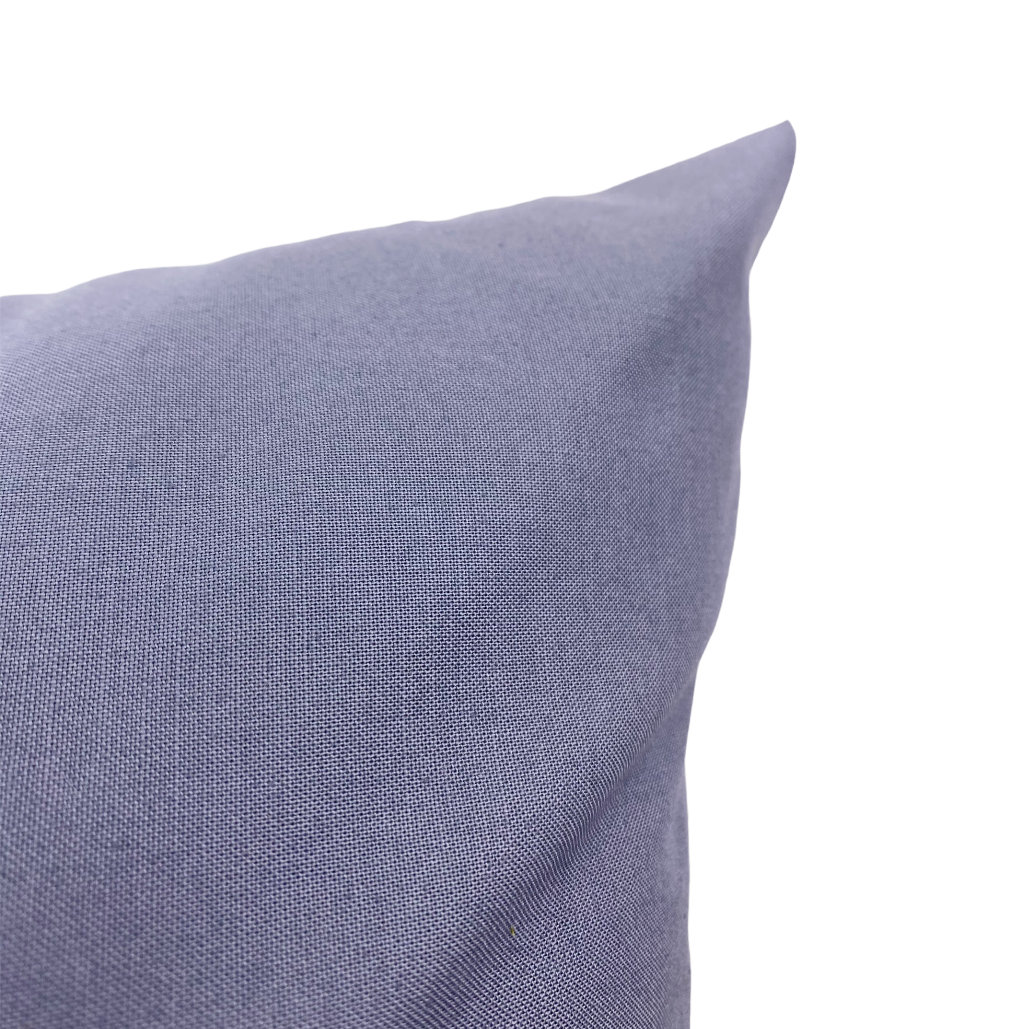 Premium Kona Cotton Slate Throw Pillow 20x20 - Soft & Stylish Decorative Cushion for Sofa, Bed, or Living Room - Perfect Home Decor Accent