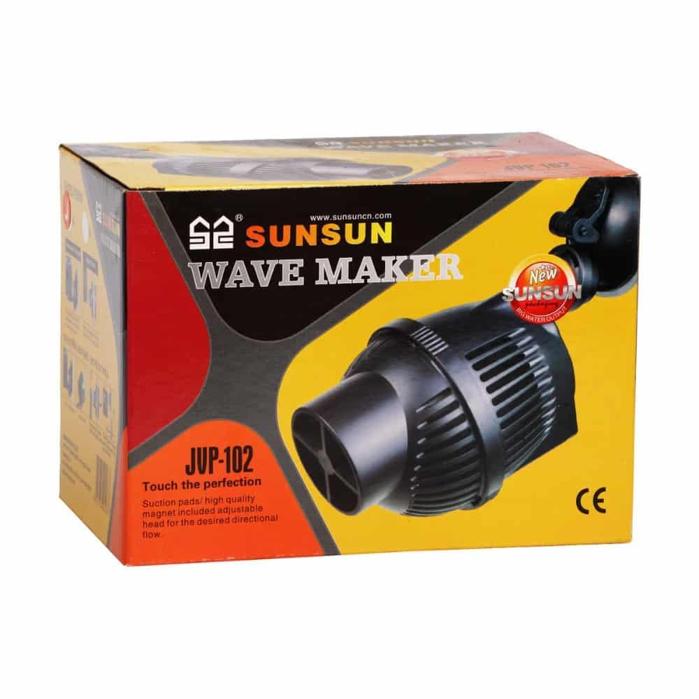 SunSun JVP-102 1300 GPH Aquarium Wave Maker Pump - Powerful Water Flow for Saltwater & Reef Tanks, Fish Tank Circulation and Wave Simulation