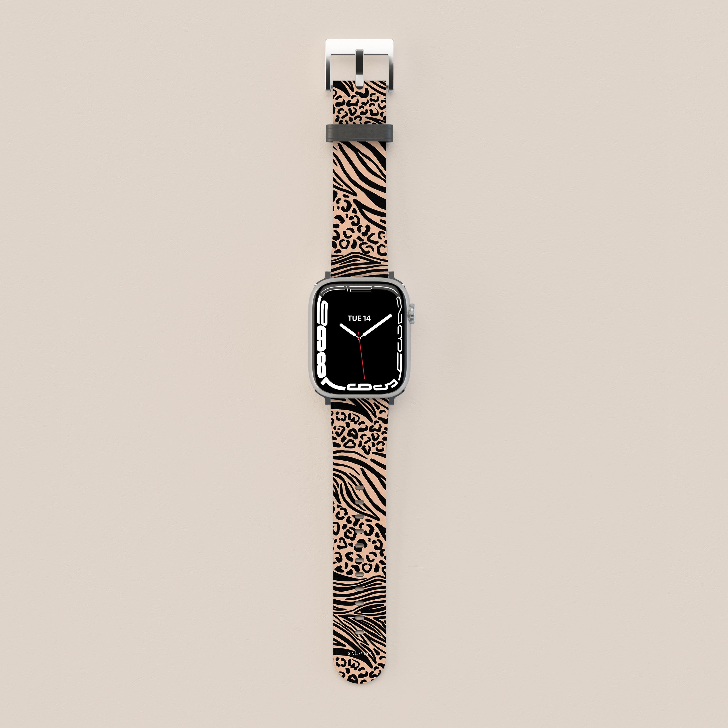 Premium Zebra Print Apple Watch Band - Stylish & Durable Replacement Strap for Apple Watch Series 1-9 - Perfect for Workouts, Fashion & Everyday Wear