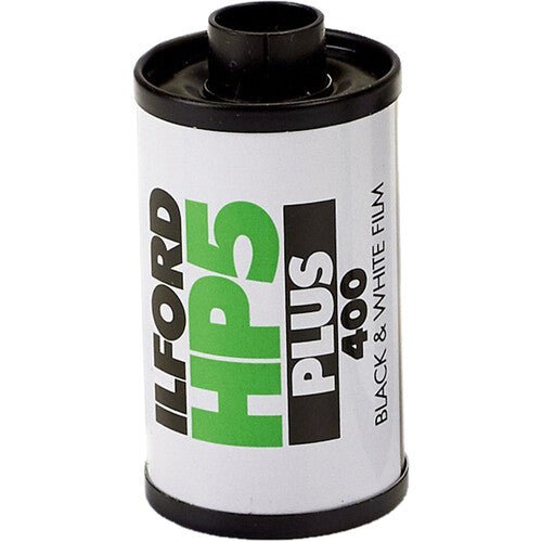 Ilford HP5 Plus Black and White 35mm Film Roll (36 Exposures) - High Speed ISO 400 for Street Photography & Low Light Shooting