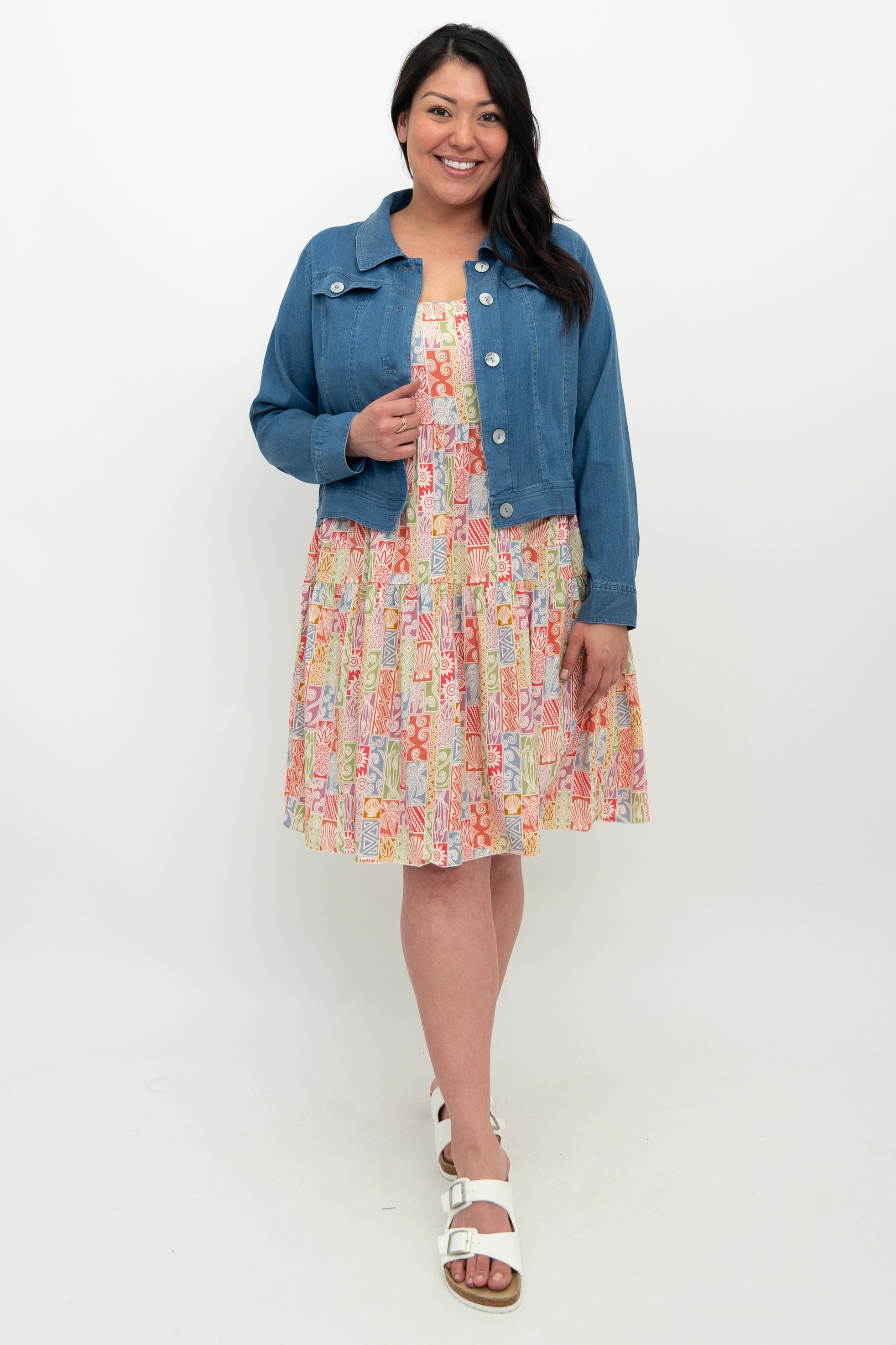 Kayana Women's Floral Print Summer Dress - Mikoko Collection | Perfect for Beach, Vacation & Casual Wear