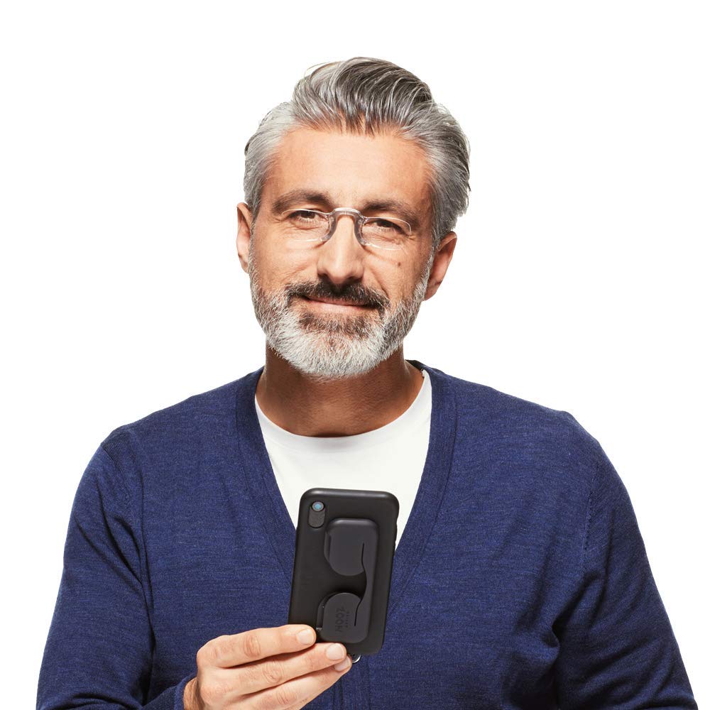 NOOZ Optics Lightweight Armless Reading Glasses for Women & Men - Smartphone Compatible with Slim Protective Case - Perfect for Reading, Screen Use & Outdoor Activities