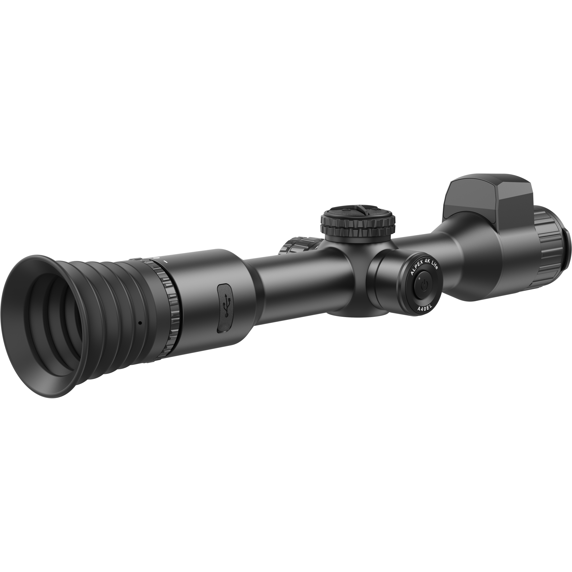 HIKMICRO ALPEX A40EL 4K Night Vision Scope with Laser Range Finder (LRF) - 1920x1080 HD Resolution, Speras TH4K Bundle - Perfect for Hunting, Wildlife Observation & Night Security