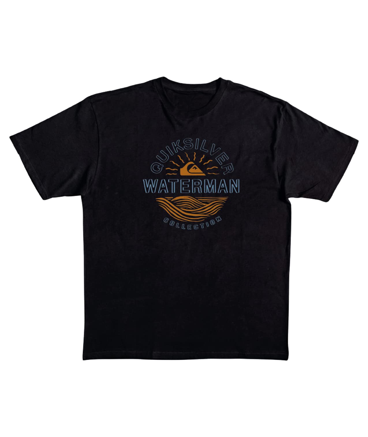 Quiksilver Men's Sleepy Mountains Graphic T-Shirt - Soft Cotton Casual Tee for Outdoor Adventures & Streetwear Style