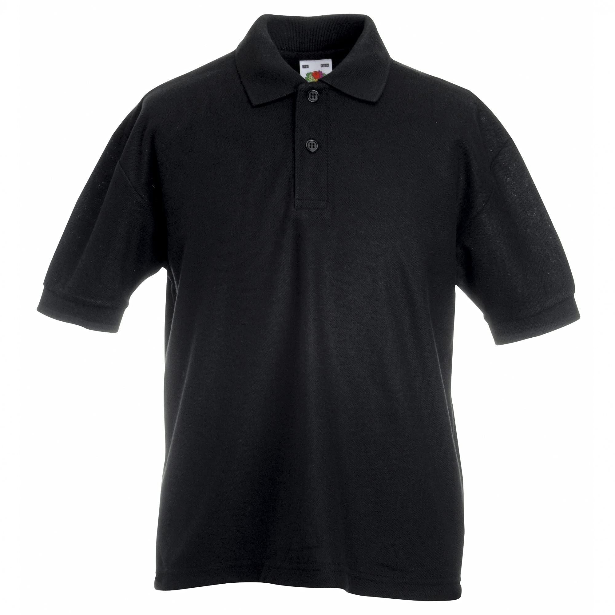 Fruit of the Loom Kids' Short Sleeve Polo Shirt - Soft Cotton Comfort Fit for Boys & Girls - Perfect for School, Playdates & Casual Outings