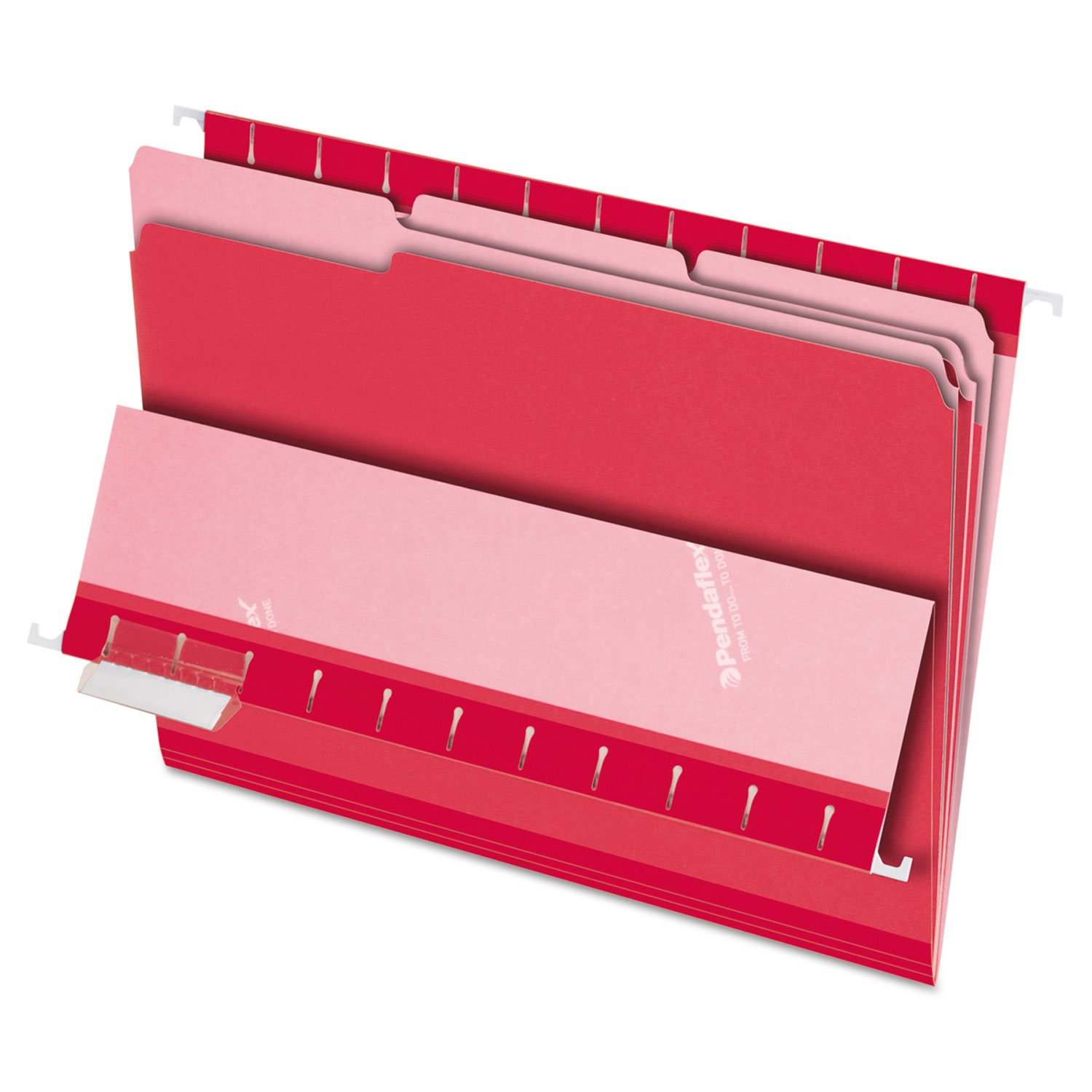 Pendaflex Interior File Folders - Letter Size, Red, 25-Pack - Perfect for Office, School, and Home Organization