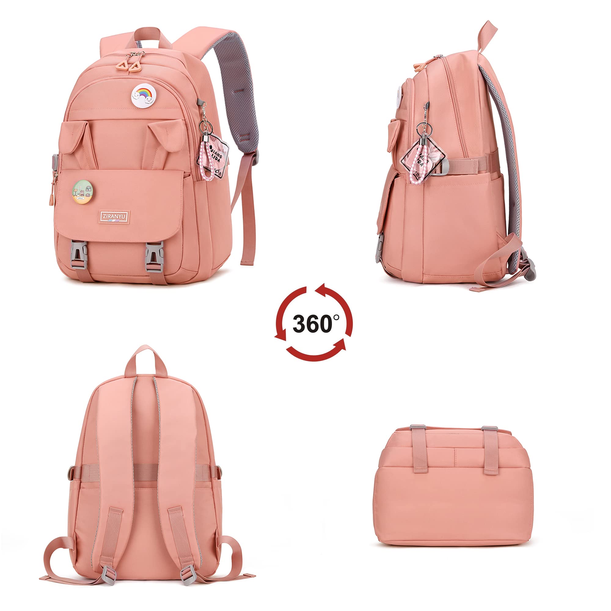 Makukke Anti-Theft Laptop Backpack 15.6