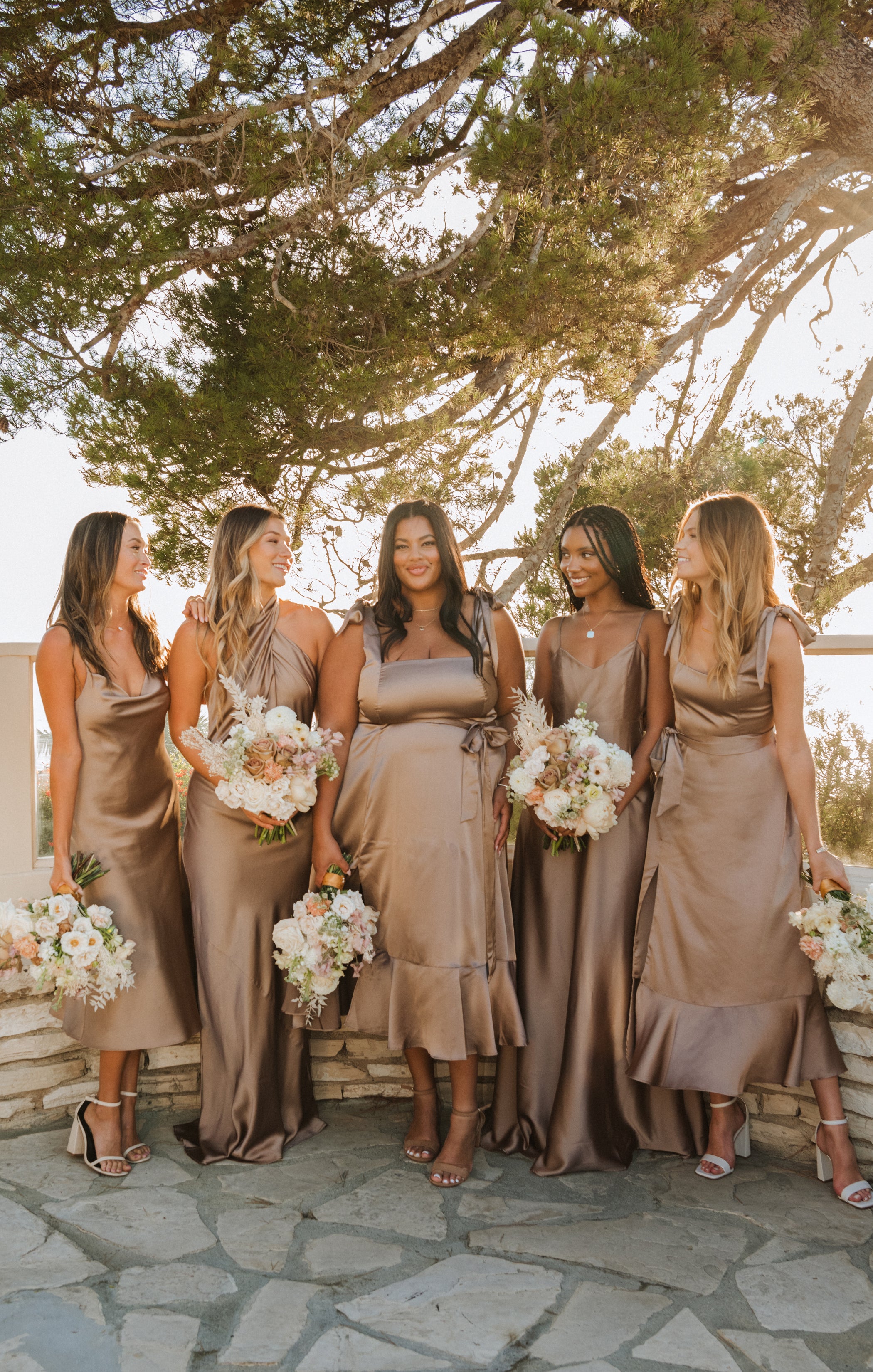 Claire Midi Dress - Elegant Satin Midi Dress for Women | Perfect for Weddings, Parties & Special Occasions | Dune Luxe Collection