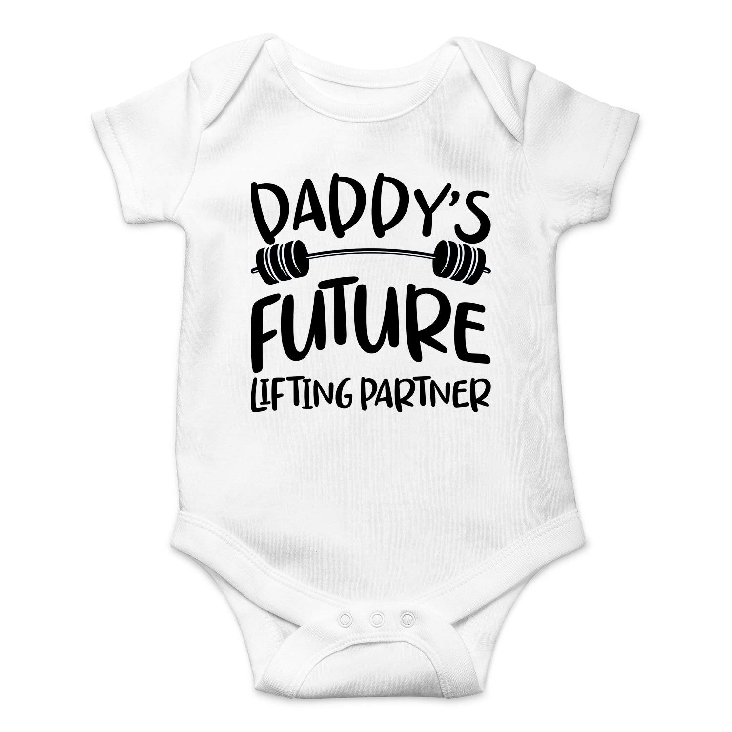Funny Baby Essentials Bodysuit - Daddy's Future Lifting Partner - Baby Romper for Playtime