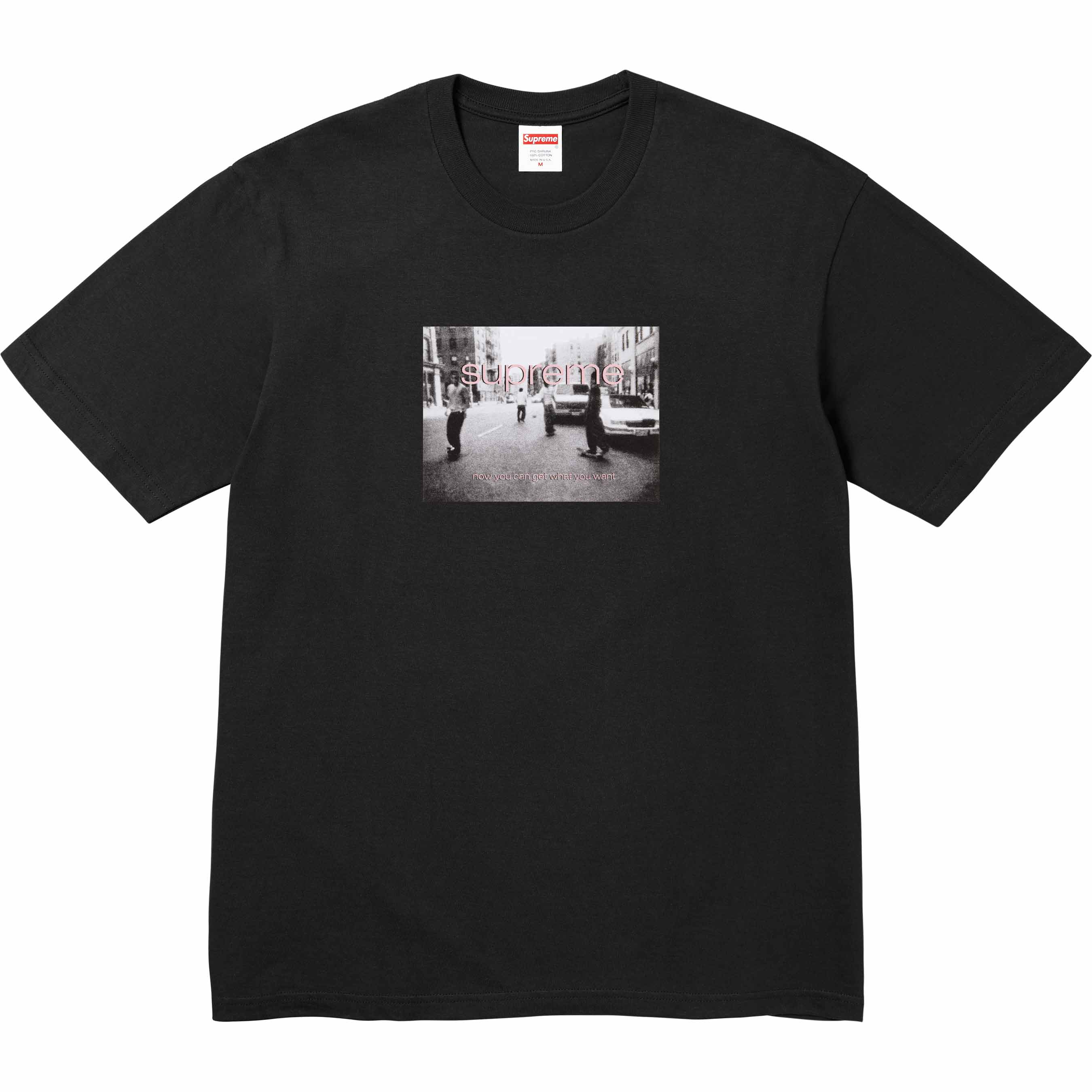 Supreme Crew 96 Tee Black - Men's Streetwear T-Shirt for Casual Wear & Urban Fashion | Perfect for Everyday Outfits & Skateboarding