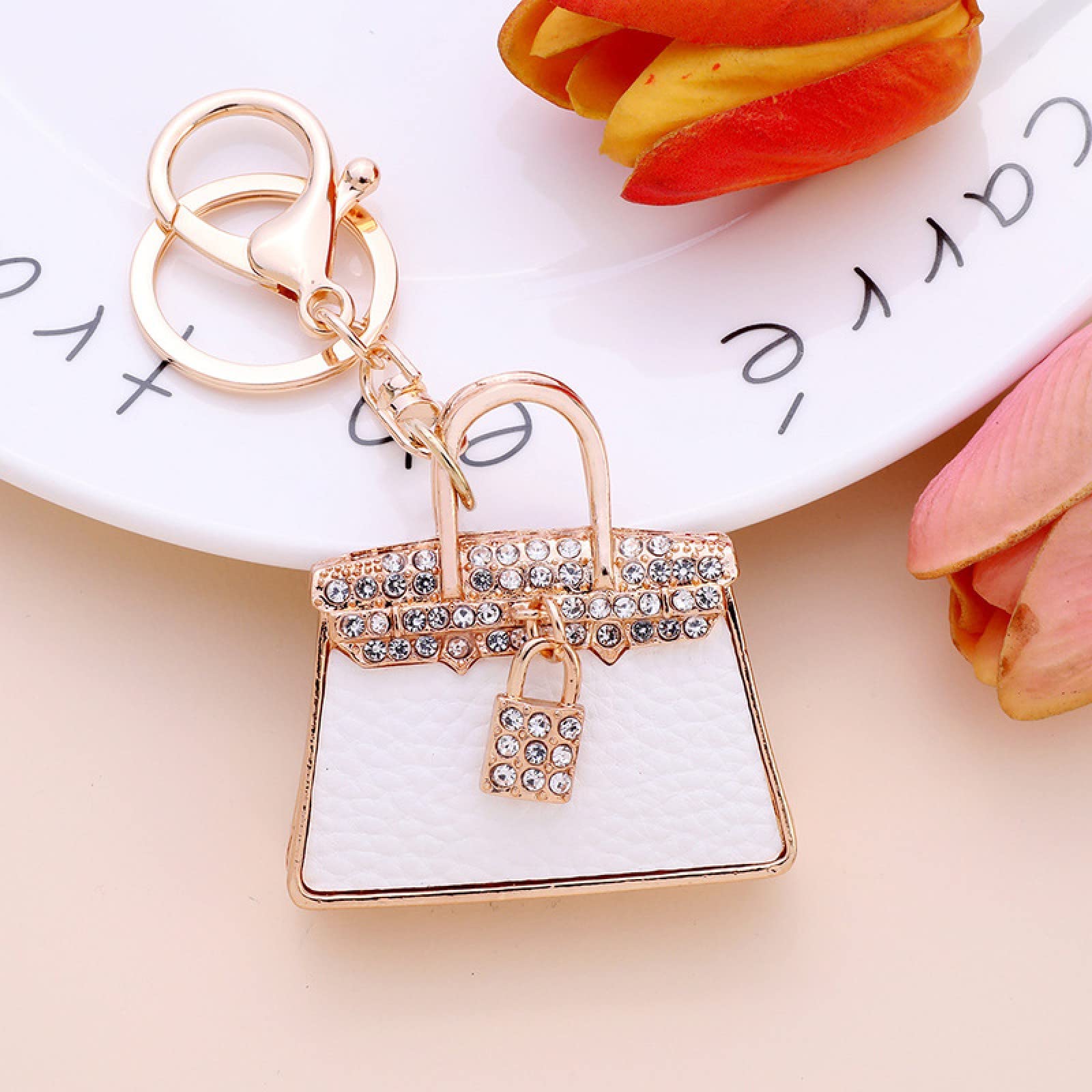 Cute Personalized Keychain for Girls - Gift & Bag Pendant for Everyday Use