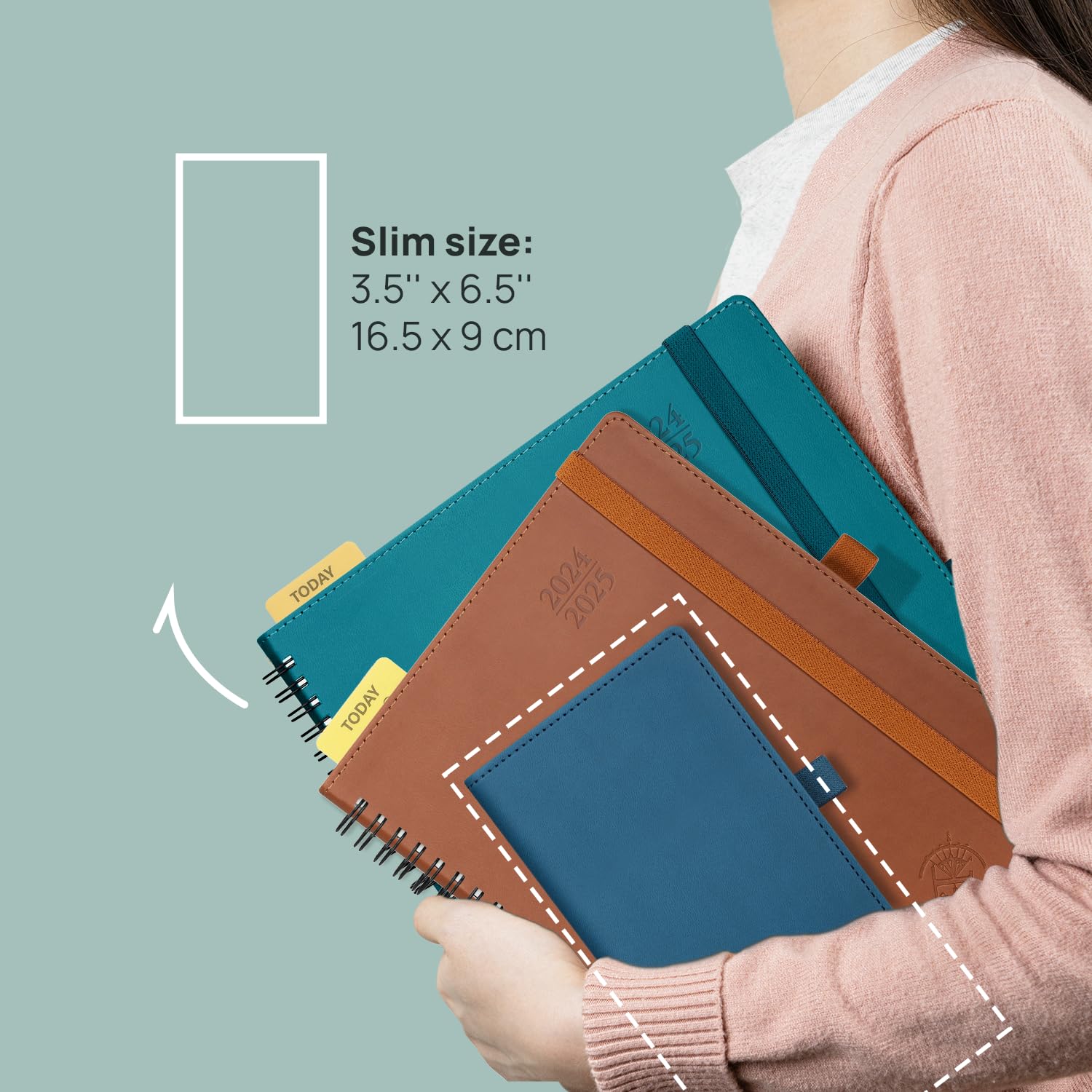 POPRUN 2024-2025 Pocket Planner (3.5