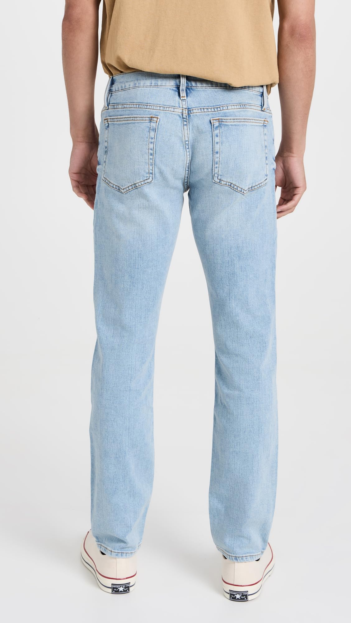 FRAME Men's L'Homme Slim Fit Stretch Denim Jeans - Comfortable Slim Leg Pants for Casual Wear & Night Out