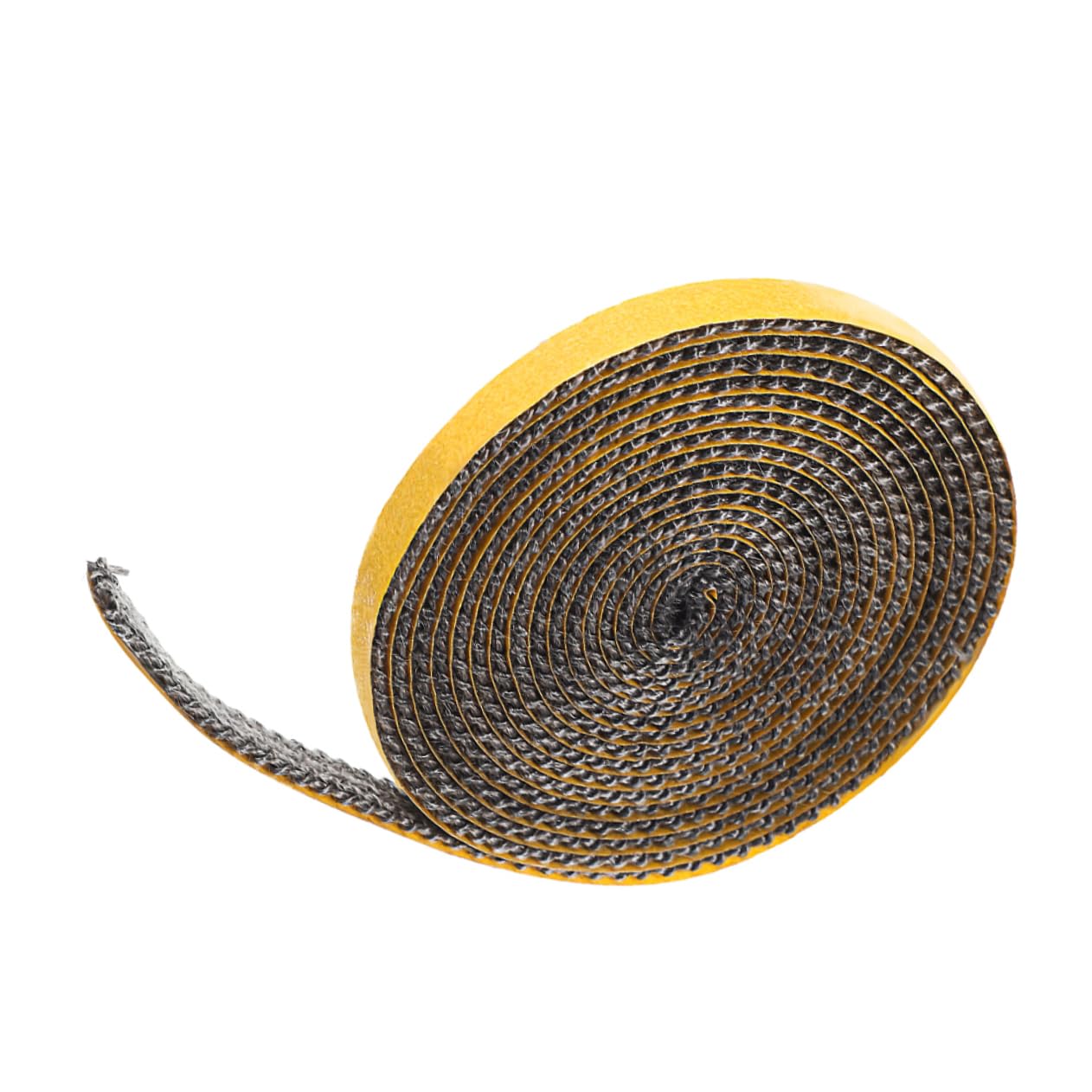 POPETPOP 4 Rolls Self-Adhesive Fiberglass Stove Gasket Tape - High Heat Resistant Door Seal for Wood Stove, Fireplace & Glass Window Repair - Perfect for Fire Rope Replacement & DIY Stove Maintenance