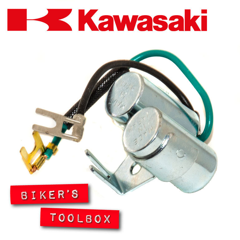 Kawasaki Z1 Series Ignition Condenser - High Performance Motorcycle Ignition System for Kawasaki Z1 Models - Perfect for Engine Tune-Ups & Restorations