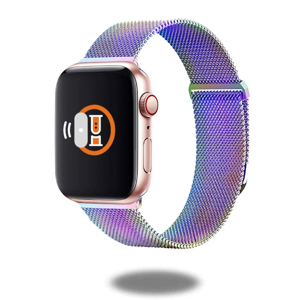 Upgraded Milan Loop Stainless Steel Watch Band - Durable & Stylish Replacement Strap for Apple Watch, Fitbit & More | Perfect for Workouts, Office & Everyday Wear