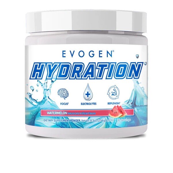Evogen Hydration Electrolyte Powder 234g - Tropical Flavor | Rapid Hydration for Athletes & Fitness | Post-Workout Recovery & Daily Hydration Support