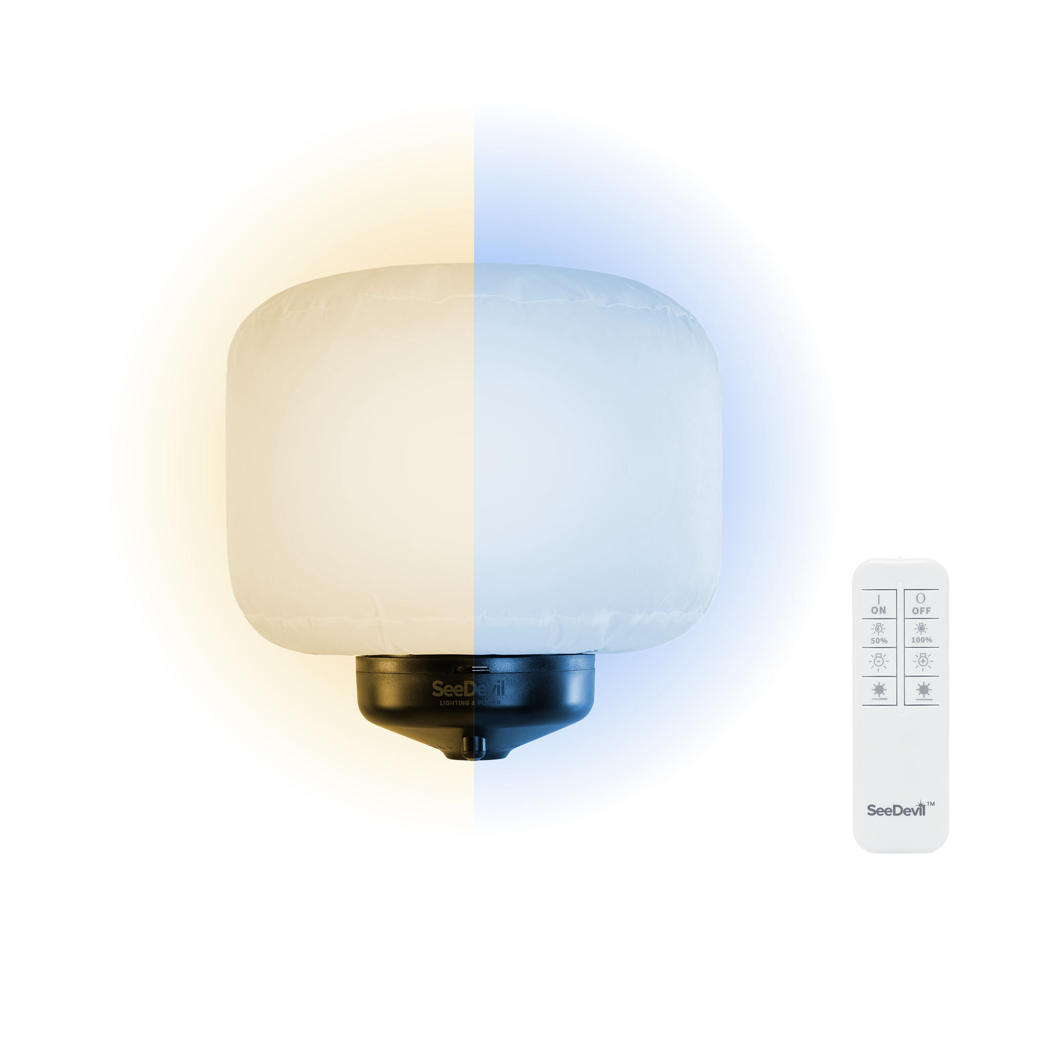 G3 60 Watt Balloon Light Fixture - Energy Efficient LED Ceiling Light for Indoor/Outdoor Use - Perfect for Patio, Garden, and Commercial Spaces