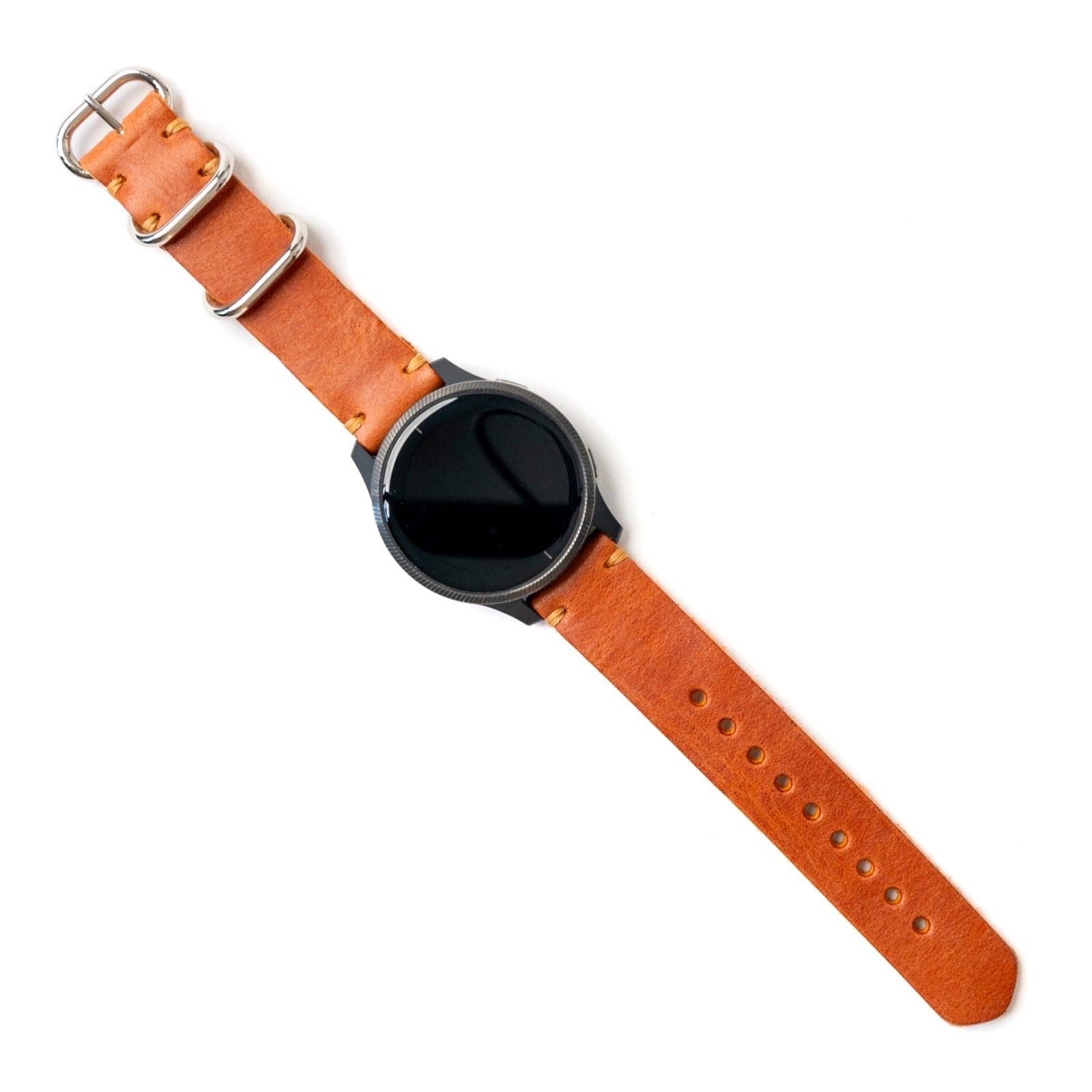 Premium Genuine Leather Replacement Watch Band for Garmin Smartwatches - Comfortable & Durable Strap for Fenix, Forerunner, Vivoactive Series - Perfect for Workouts, Running & Everyday Wear