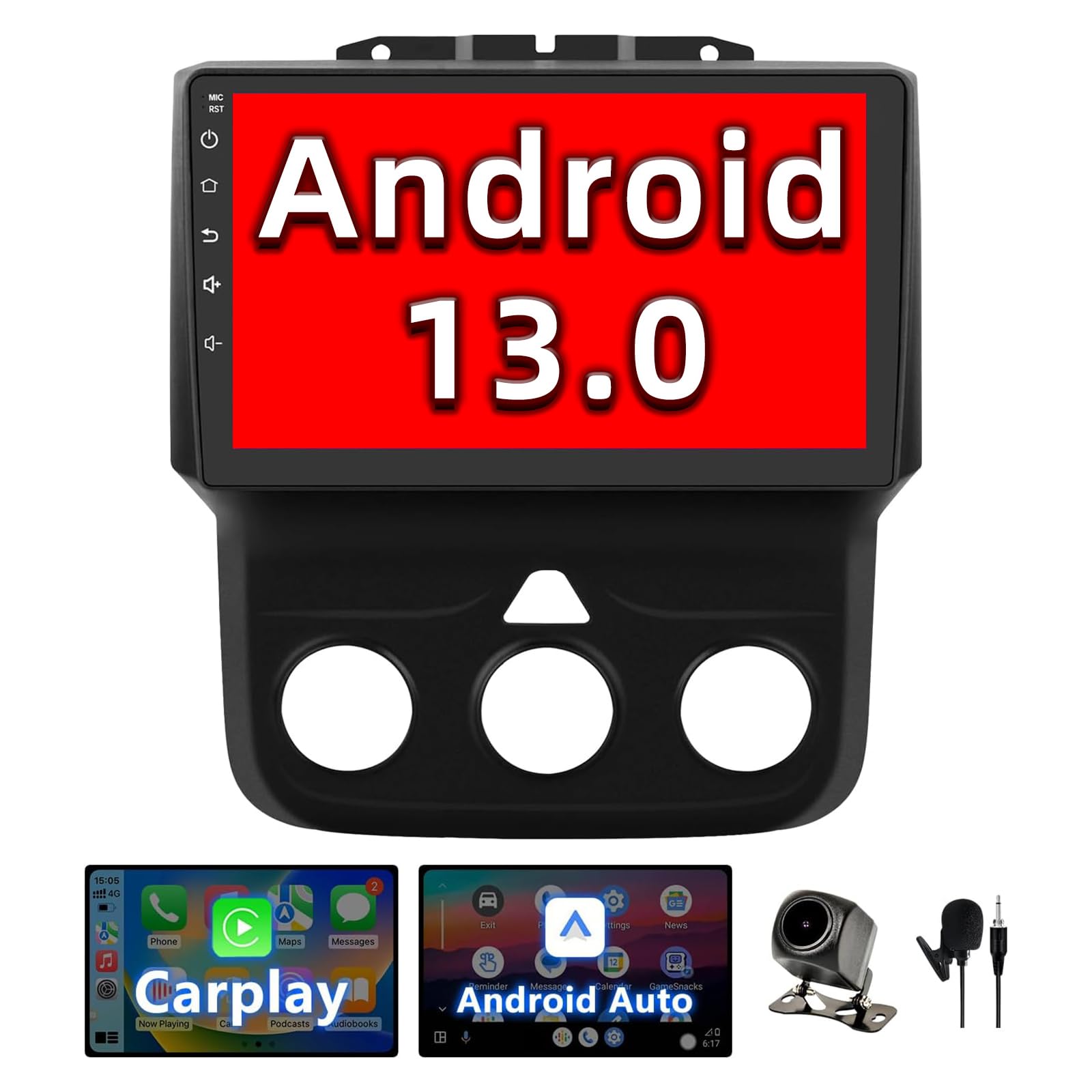 Binize Android 13 Car Stereo for Dodge Ram 1500/2500/3500 (2013-2018) - 9