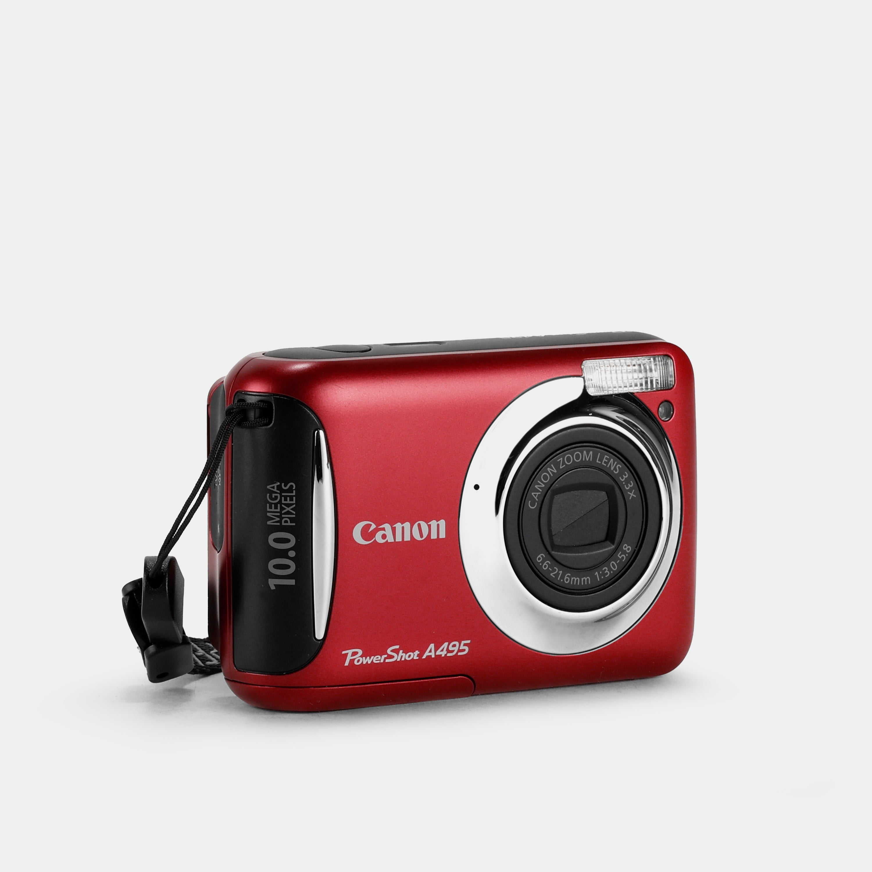 Canon PowerShot A495 Digital Camera - 10MP, 3.3x Optical Zoom, 2.5