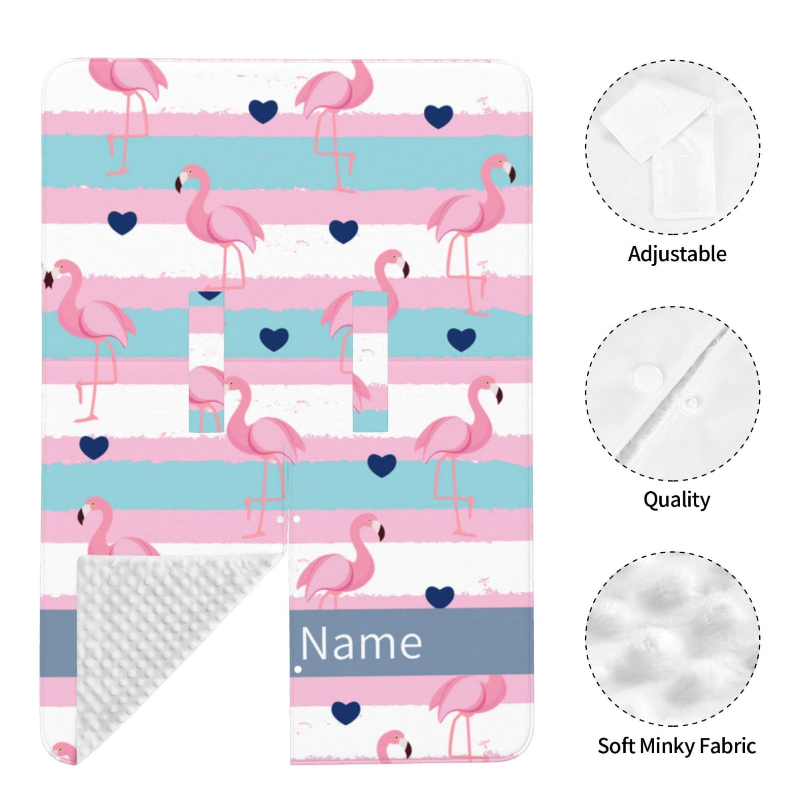 Personalized Baby Car Seat Covers with Name - Custom Infant Car Seat Canopy for Boys & Girls - Nursing & Breastfeeding Cover - Perfect for Travel, Shopping & Daily Use
