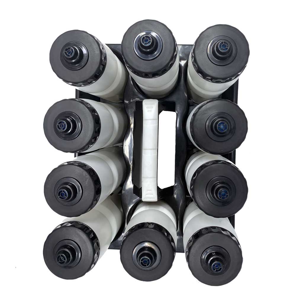 Heavy Duty R80 Bottle Carrier with 10 Bottles - Durable Beverage Transport for Camping, Picnics & Outdoor Adventures