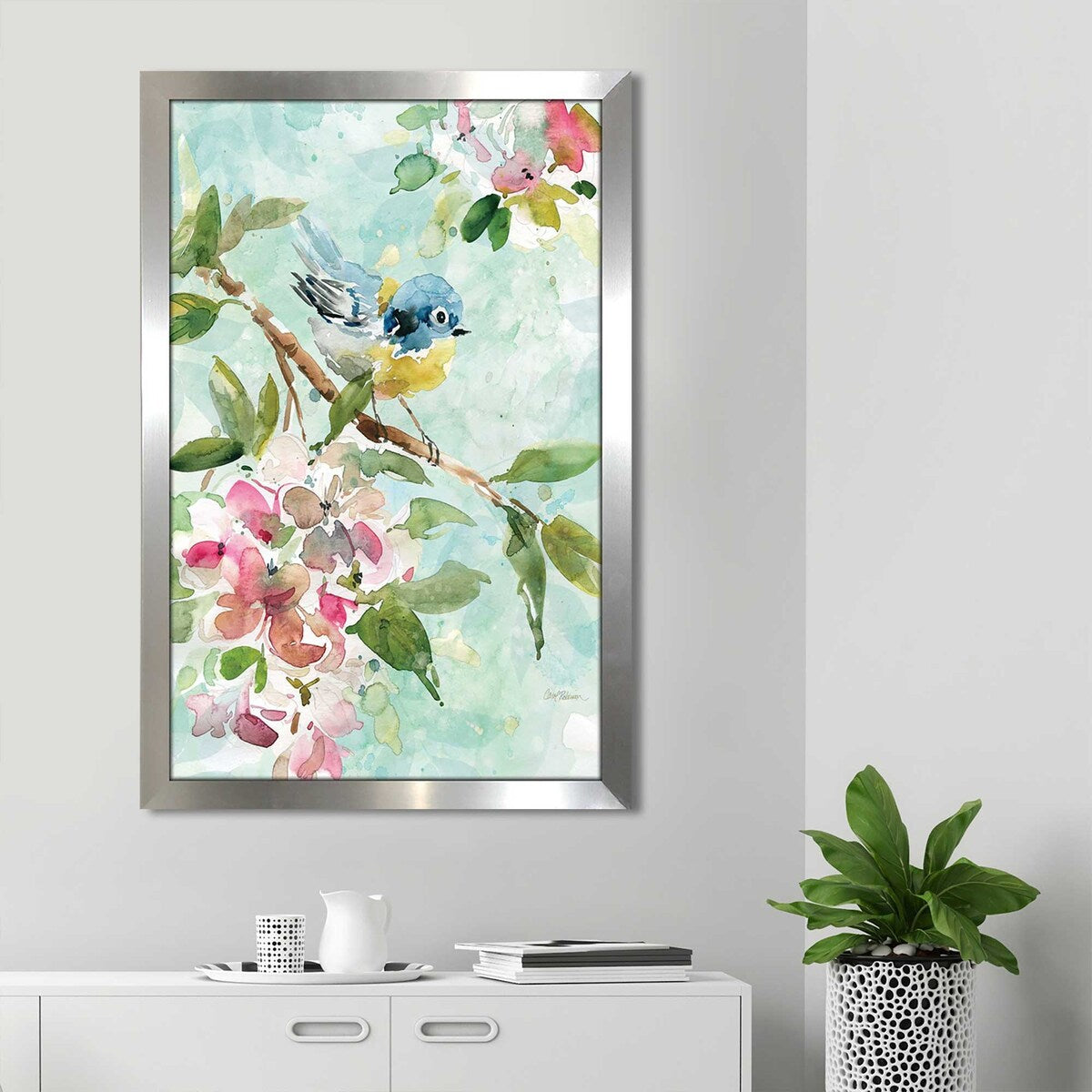 Carol Robinson 'Asbury Garden Song I' Acrylic Wall Art Print - Perfect for Living Room, Bedroom & Office Decor