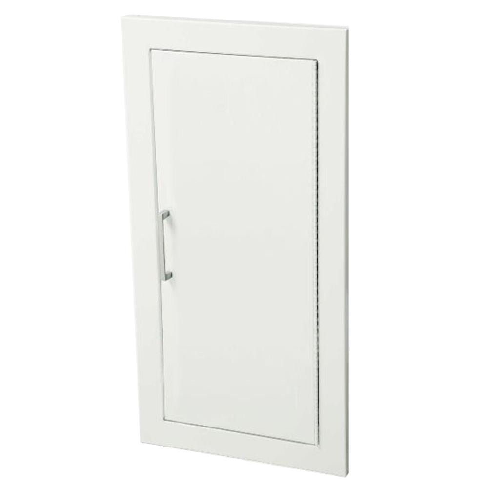 JL Industries 1015S21 Ambassador Fire Extinguisher Cabinet - Solid Steel Construction with Pull Handle - Perfect for Offices, Schools, and Commercial Buildings