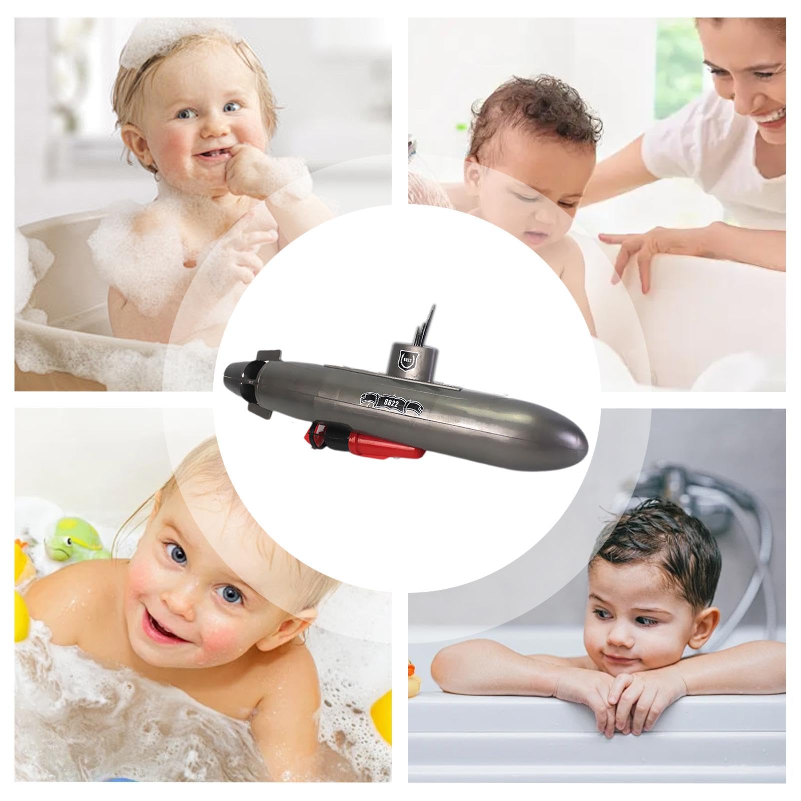 Electric Submarine Toy for Kids - Waterproof Floating Bath & Pool Toy, Fun Swimming Bathtub Water Play for Toddlers | Perfect for Bath Time, Pool Parties & Indoor Water Play