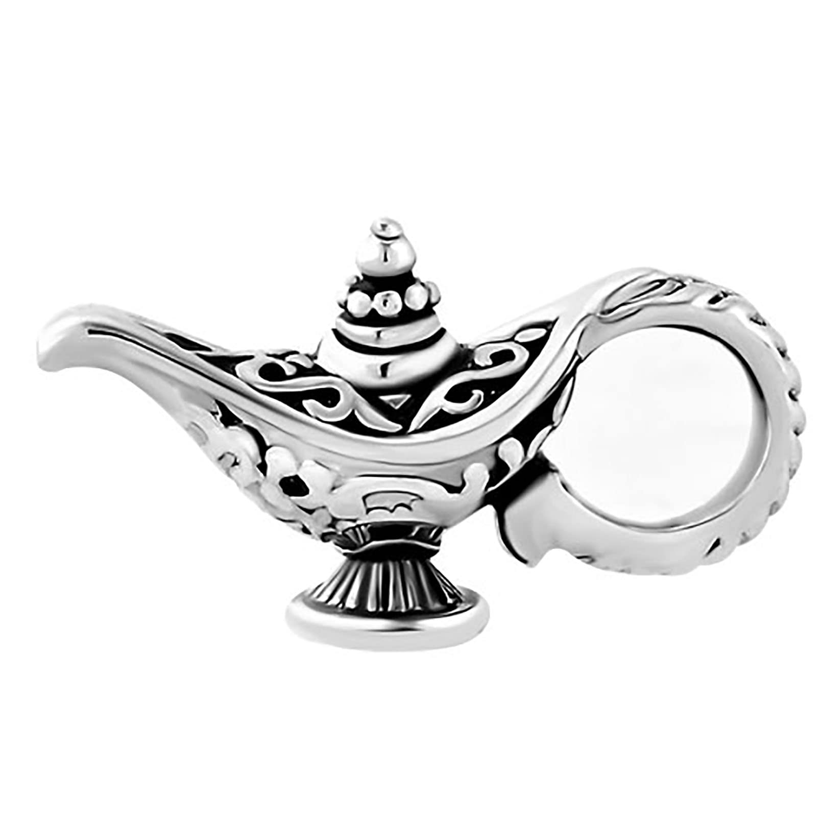 Magic Aladdin Lamp Charm for Pandora Bracelets - Disney Inspired Jewelry Charm for Bracelets & Necklaces - Perfect for Disney Fans & Collectors