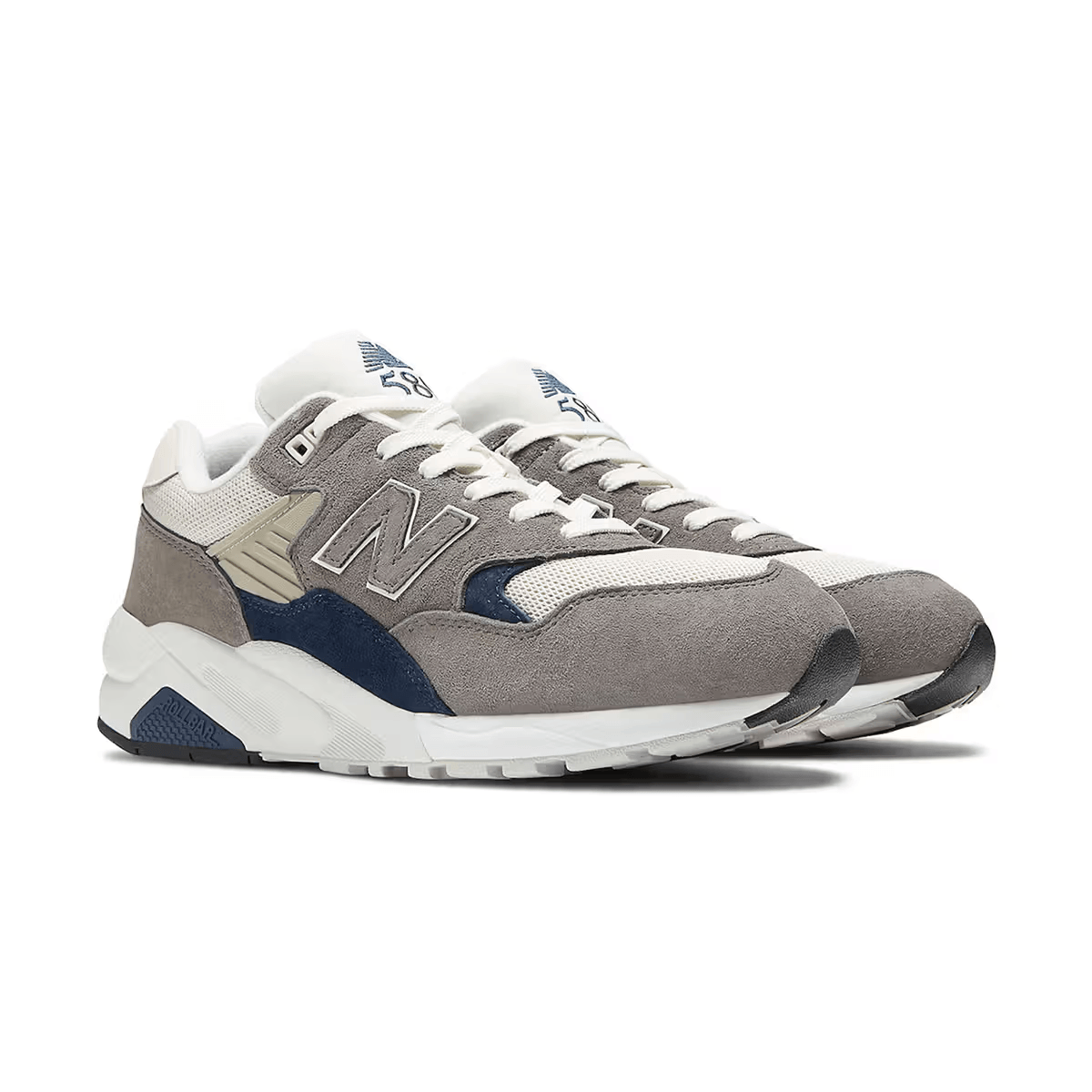 New Balance 580 Grey Navy Mt580Rcb - Men's Running Shoes for Comfort & Style - Perfect for Jogging, Gym Workouts & Casual Wear