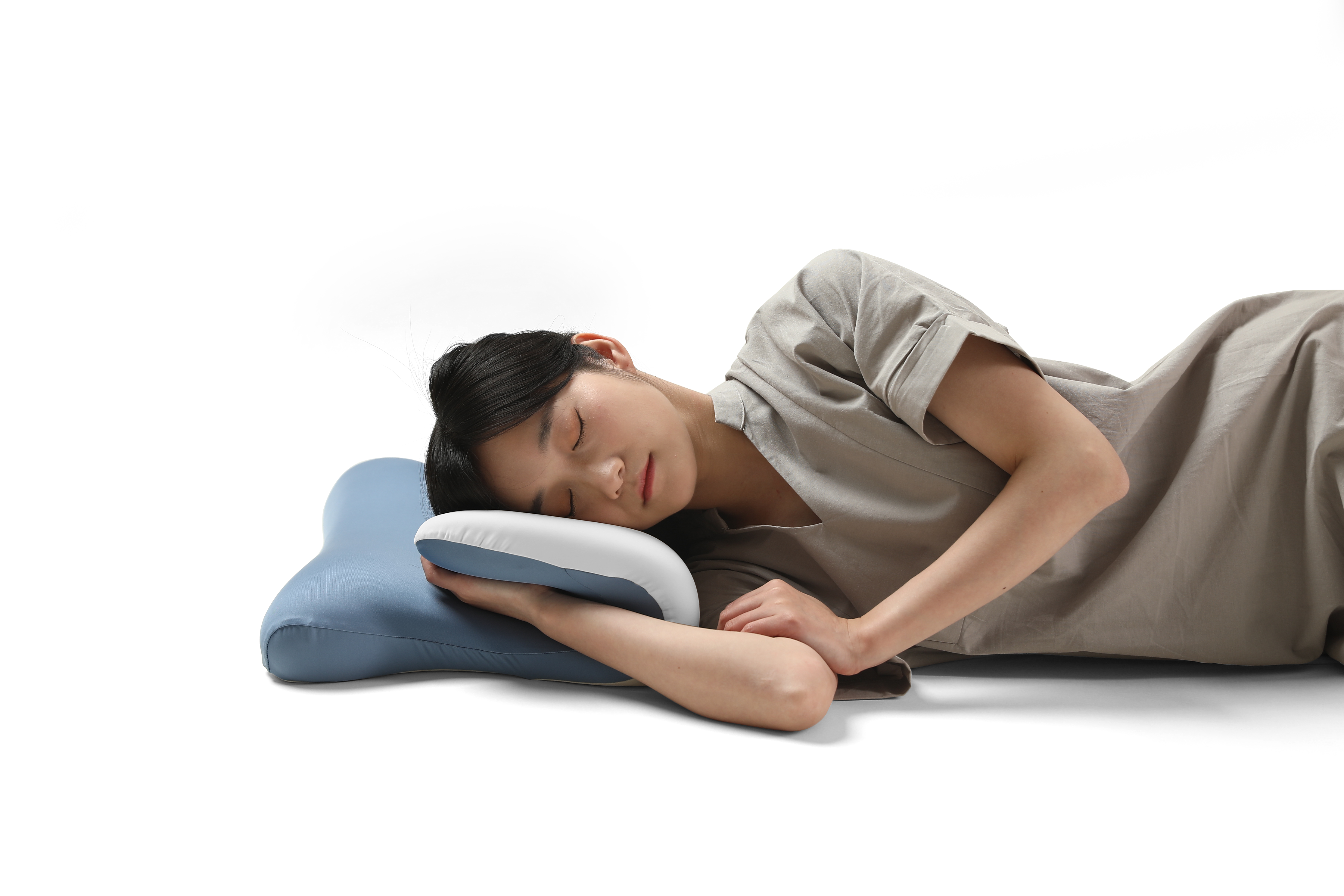 OPULENCE Glacier Ergonomic Memory Foam Pillow - Contour Neck Support for Side, Back & Stomach Sleepers | Pain Relief & Pressure Relief | Cooling Gel Technology for Hot Sleepers | Perfect for Home, Travel & Office Use