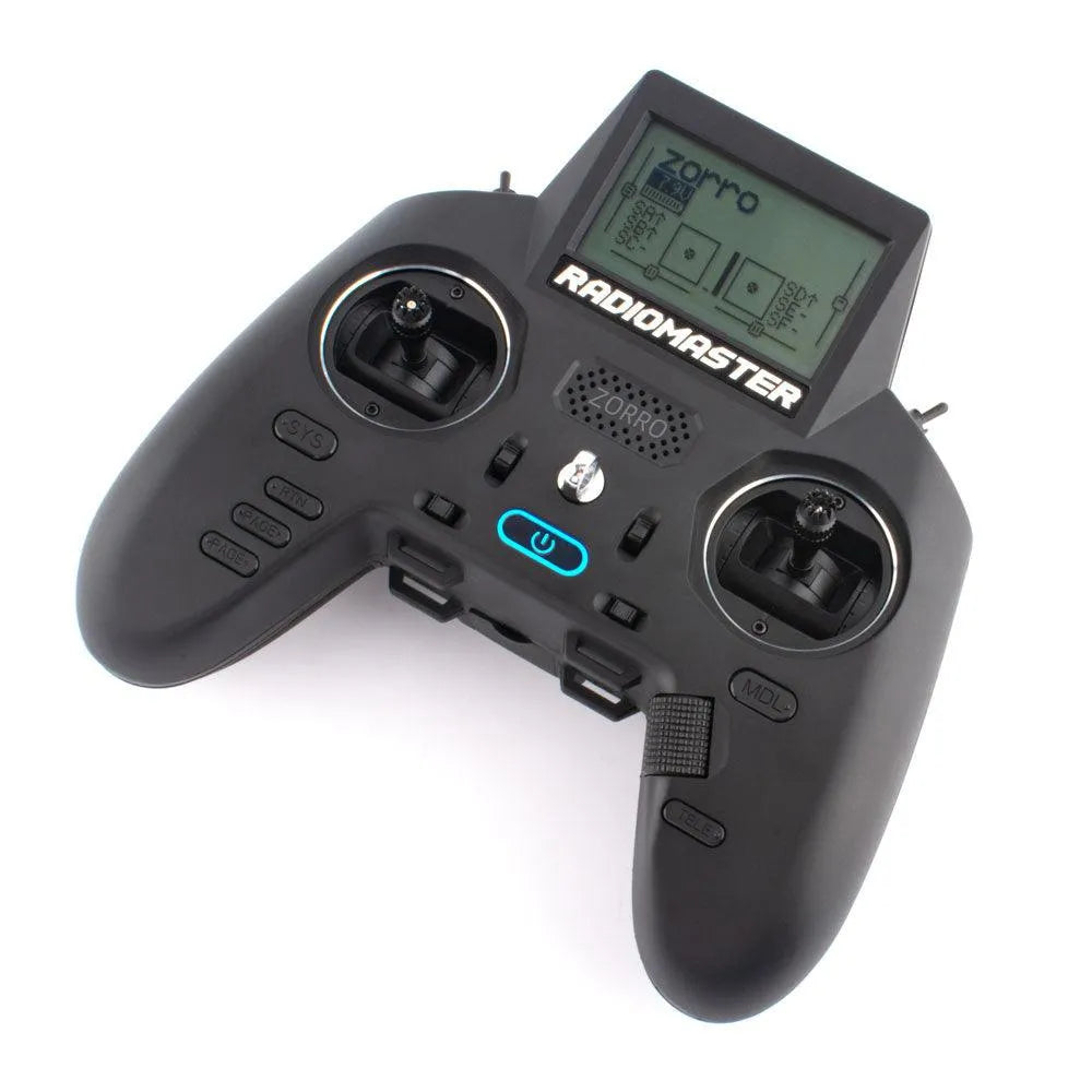 RadioMaster Zorro 4-in-1 Multi-Protocol RC Transmitter with Hall Sensor Gimbals - CC2500/ELRS Versions, OpenTX/EdgeTX Compatible - Perfect for FPV Drones, RC Cars, and DIY Robotics Projects