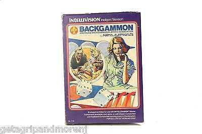 Intellivision Backgammon Game - Classic Board Game for 2 Players | Perfect for Family Game Nights & Strategy Lovers