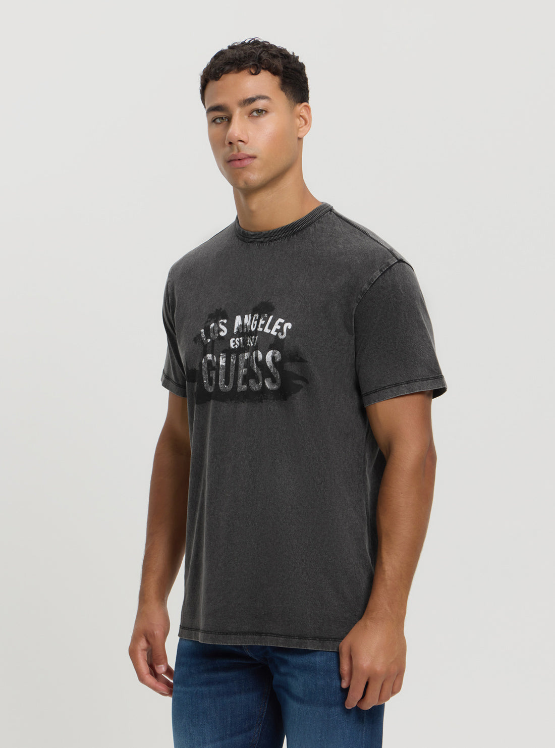Premium Grey Logo Printed T-Shirt for Men & Women - Comfortable Cotton Tee for Casual Wear, Street Style & Everyday Outfits
