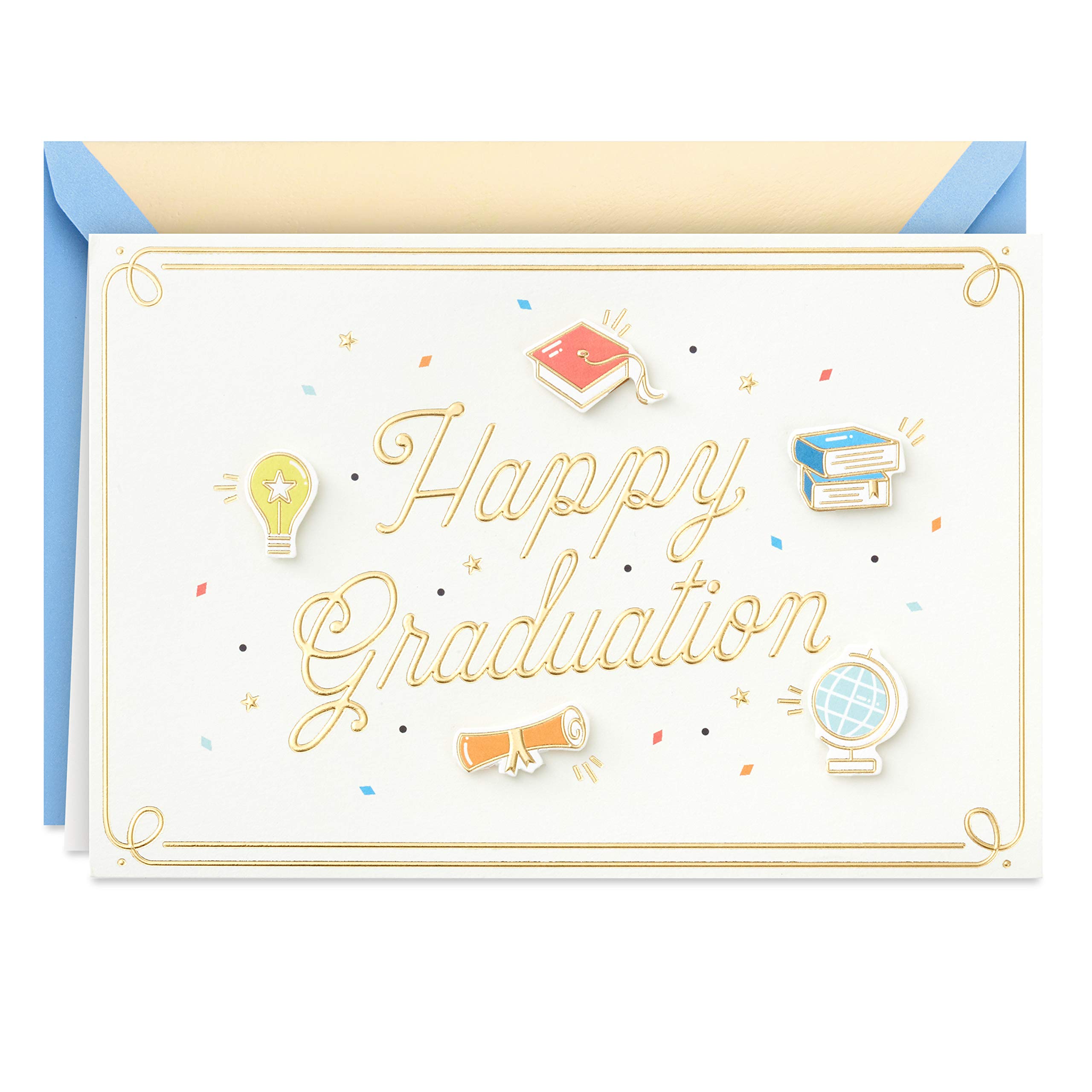 Hallmark Signature Graduation Card - Elegant & Heartfelt Congratulations for Graduates - Perfect for High School & College Graduation Gifts