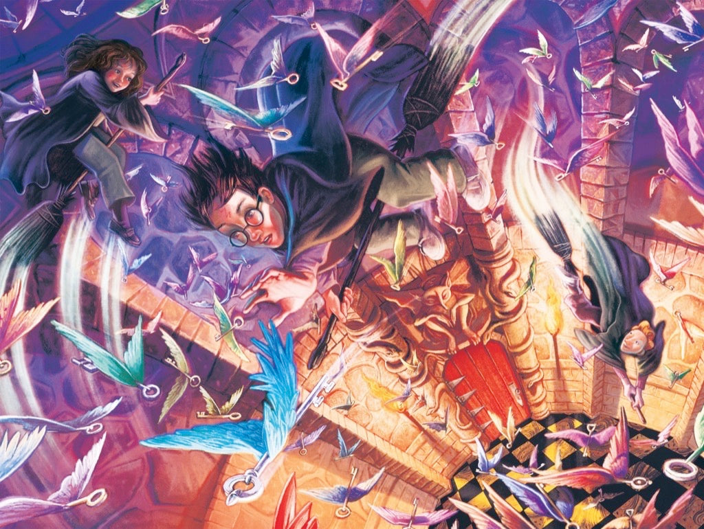 Flying Keys 1,000 Piece Jigsaw Puzzle - Beautiful Artwork for Adults & Teens - Perfect for Family Game Night & Relaxation